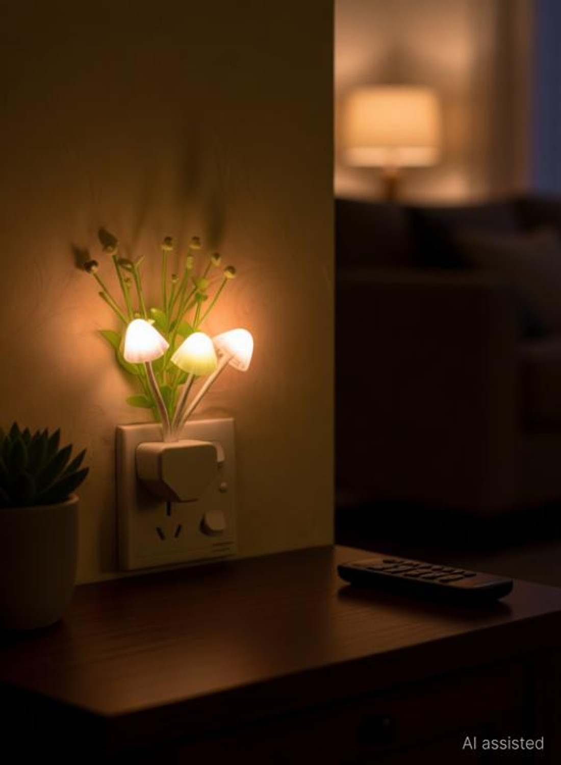 Image of Robot Astronet Star Lamp Robot astronet night lamp Night Lamp (11 cm, White)