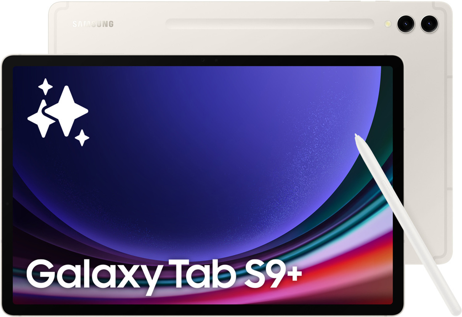 Samsung Galaxy Tab S9+ 12.4" 12GB RAM 256GB – Beige Tablet