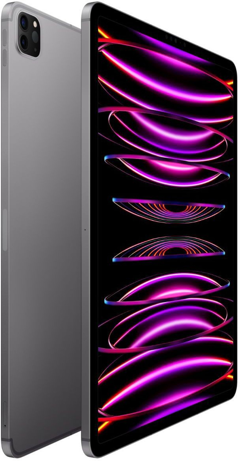 Image of Apple 2022 iPad Pro (6th Gen) 256 GB ROM 12.9 inch with Wi-Fi+5G Apple M2 chip (Space Grey)