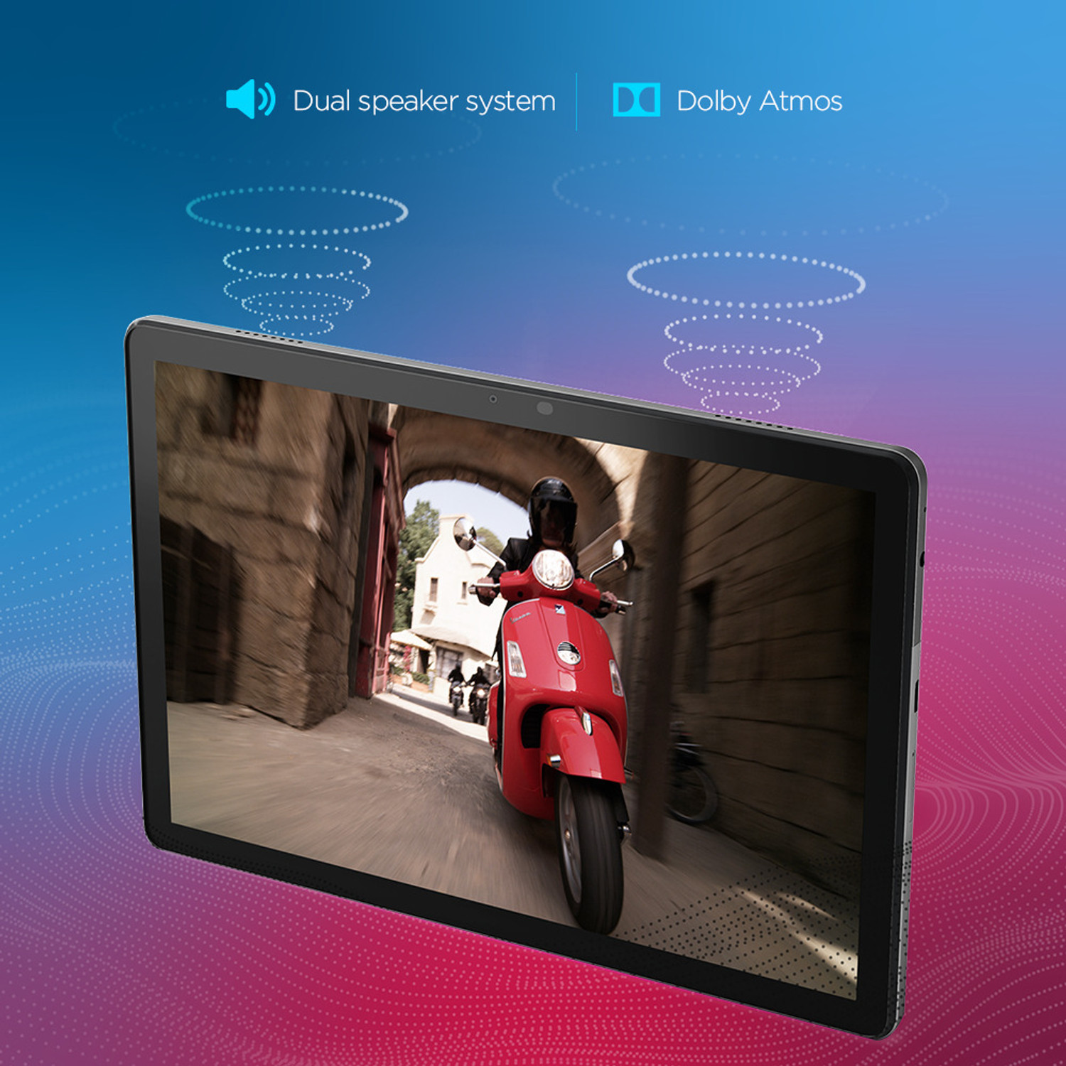 Image of Lenovo Tab M10 FHD 3rd Gen 4 GB RAM 64 GB ROM 10.1 inch with 4G Unisoc T610 Octa Core Processor Tablet (Storm Grey)