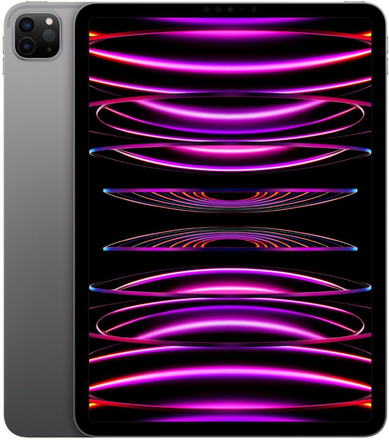 Image of Apple 2022 iPad Pro (4th Gen) 128 GB ROM 11.0 inch with Wi-Fi Only Apple M2 chip (Space Grey)