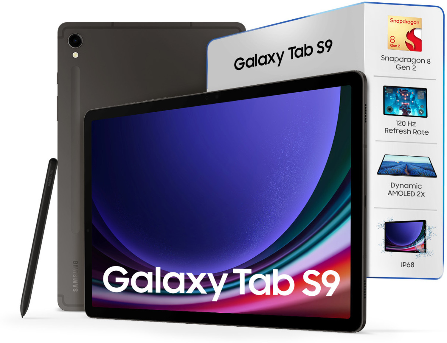 Samsung Galaxy Tab S9 11" Wi‑Fi Tablet 8GB RAM 128GB – Gray