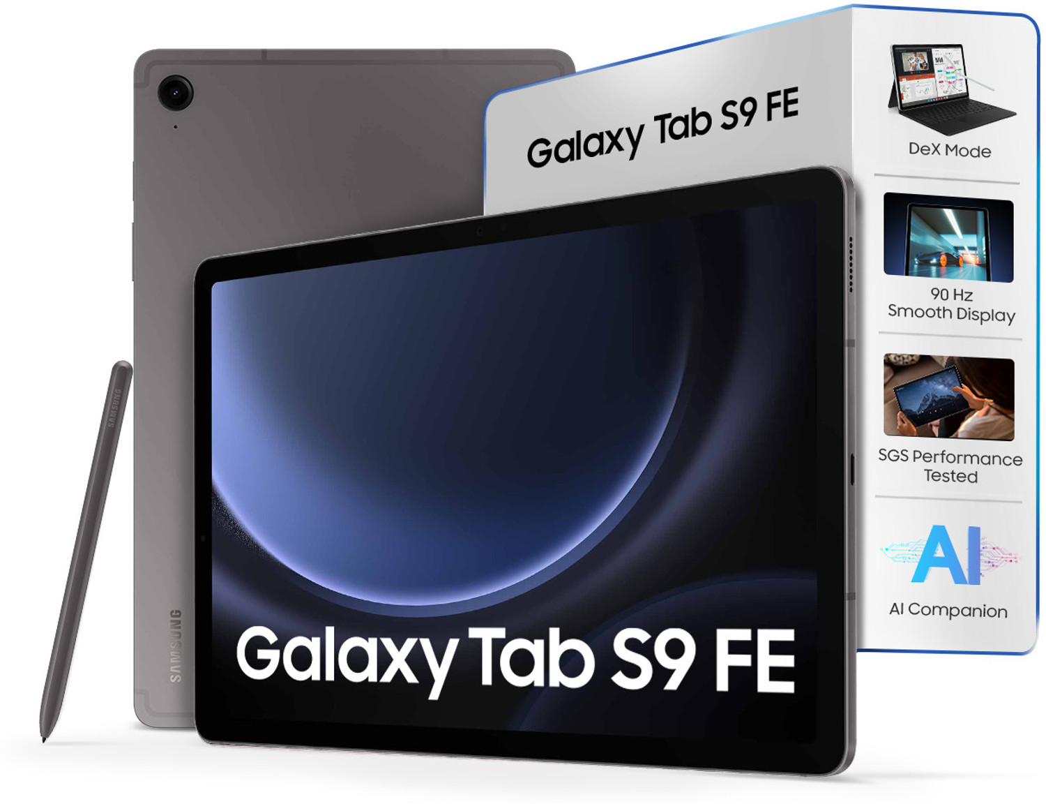 Samsung Galaxy Tab S9 FE 6GB RAM 128GB Wi‑Fi Tablet – Gray
