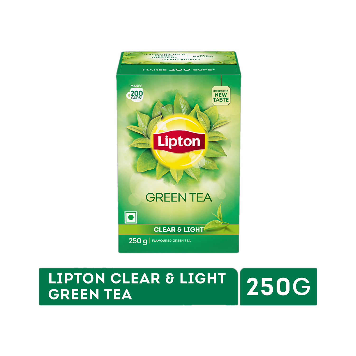 Lipton Clear and Light J&A Green Tea Box