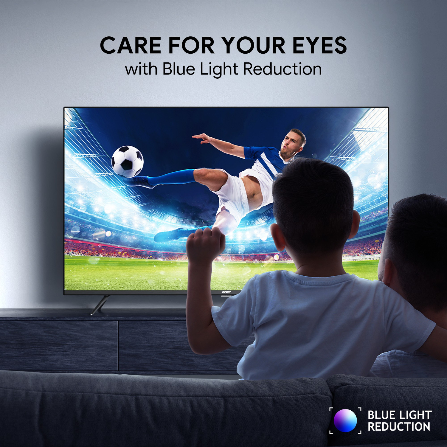 Image of Acer 139 cm (55 inch) Ultra HD (4K) LED Smart Android TV with Android 11, Dolby Vision-Atmos, 60W HiFi Speakers (AR55AR2851UDPRO)