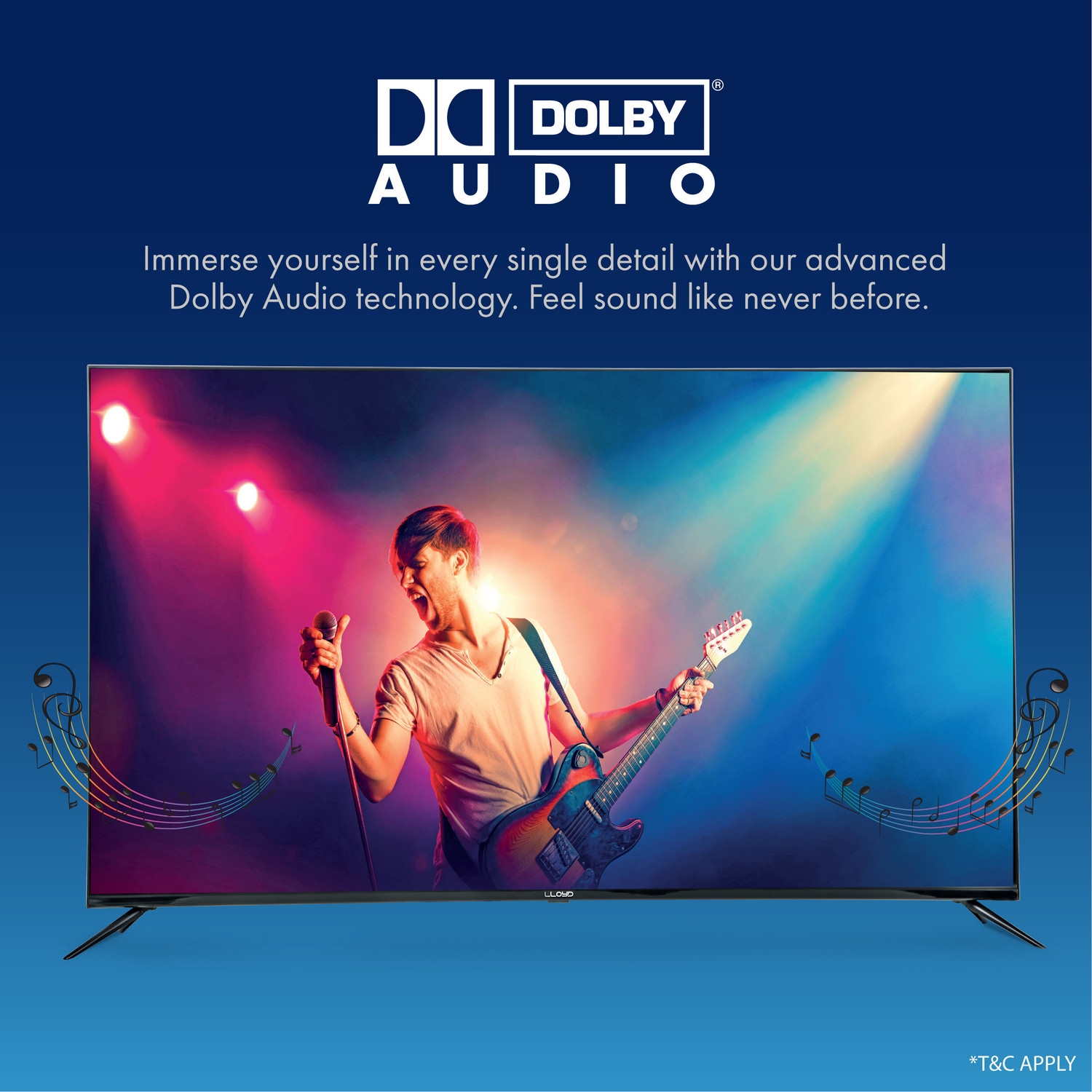 Image of Lloyd 109 cm (43 inch) QLED Ultra HD (4K) Smart WebOS TV