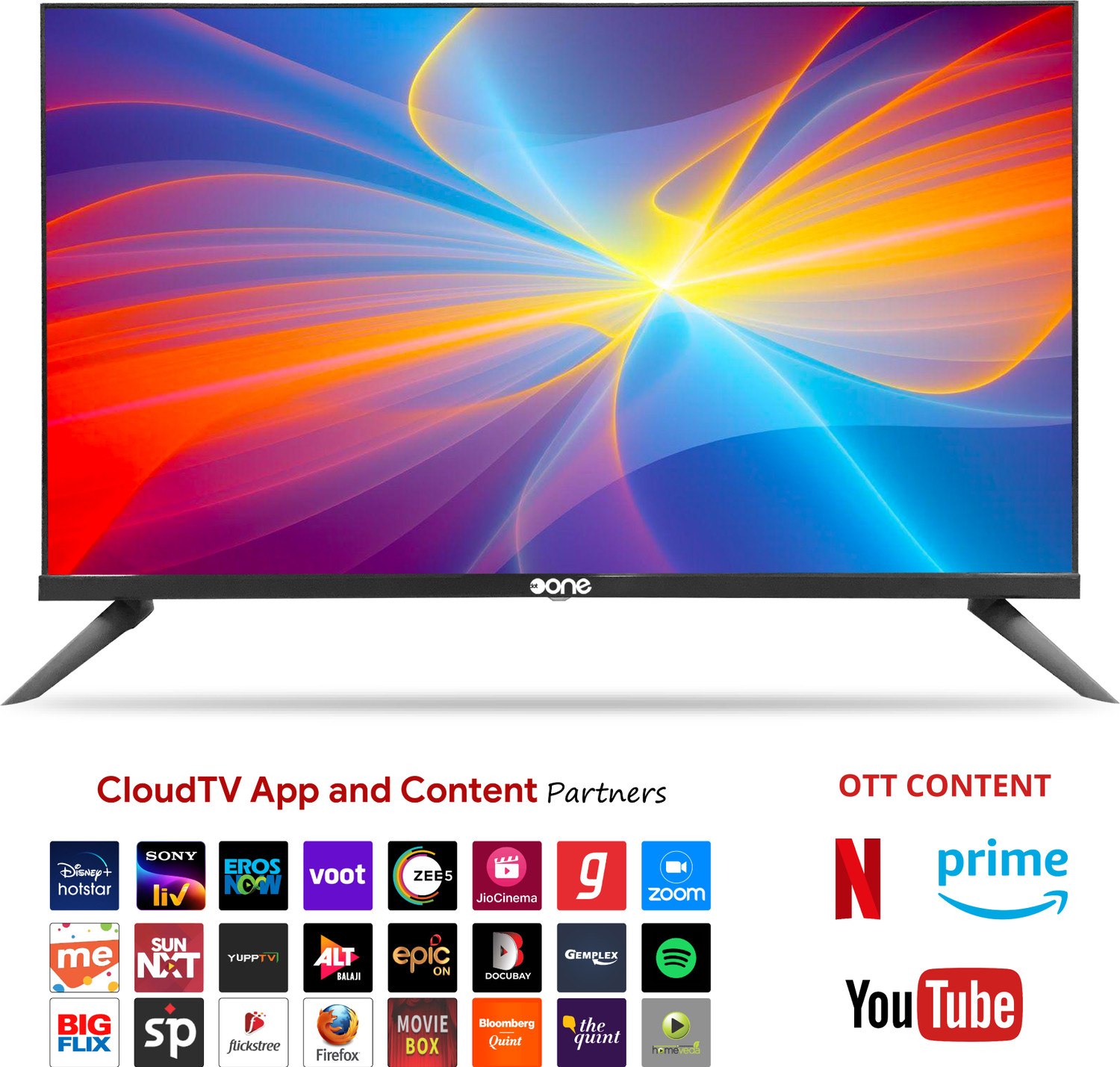 Image of dotone 32S.1-FLC9 80 cm (32 inch) HD Ready LED Android Based TV
