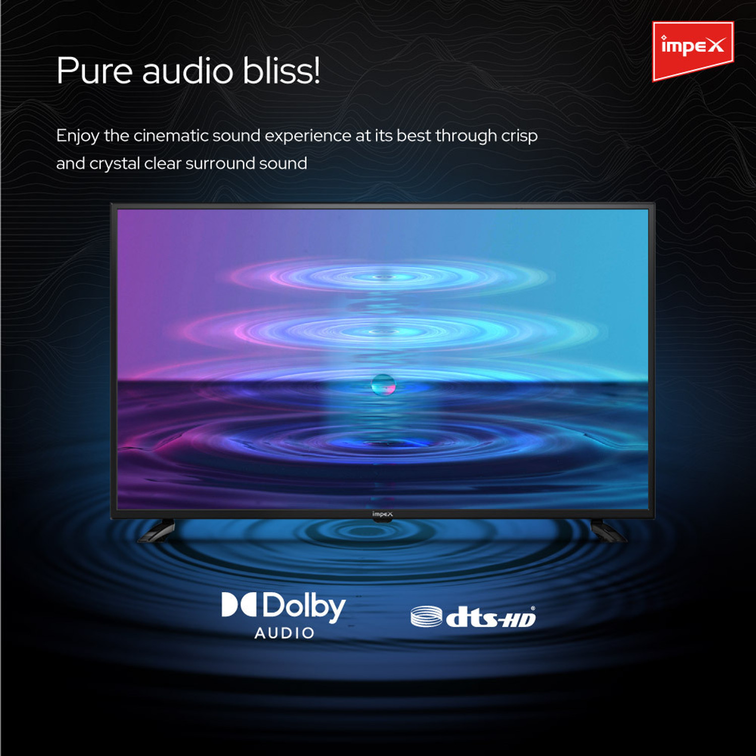 Image of IMPEX 102 cm (40 inch) HD Ready LED Smart TV