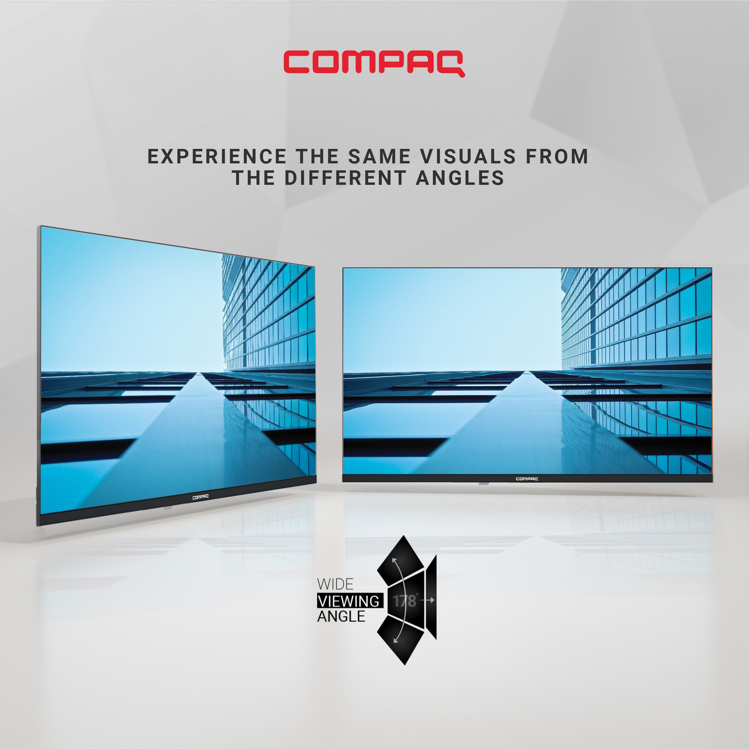 Image of Compaq 127 cm (50 inch) Ultra HD (4K) LED Smart Android TV (CQ5000UHDAB)