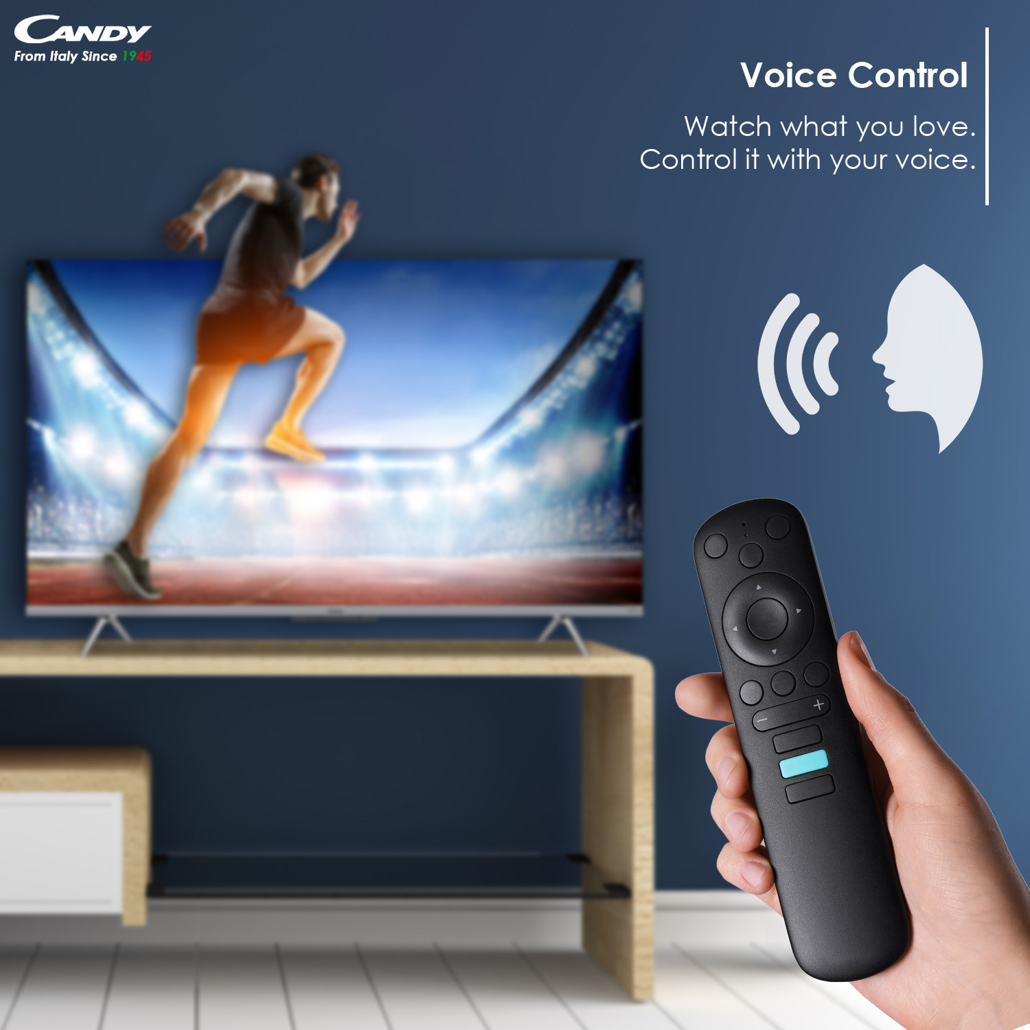 Image of CANDY 139 cm (55 inch) Ultra HD (4K) LED Smart Google TV with Dolby Atmos & Dolby Vision