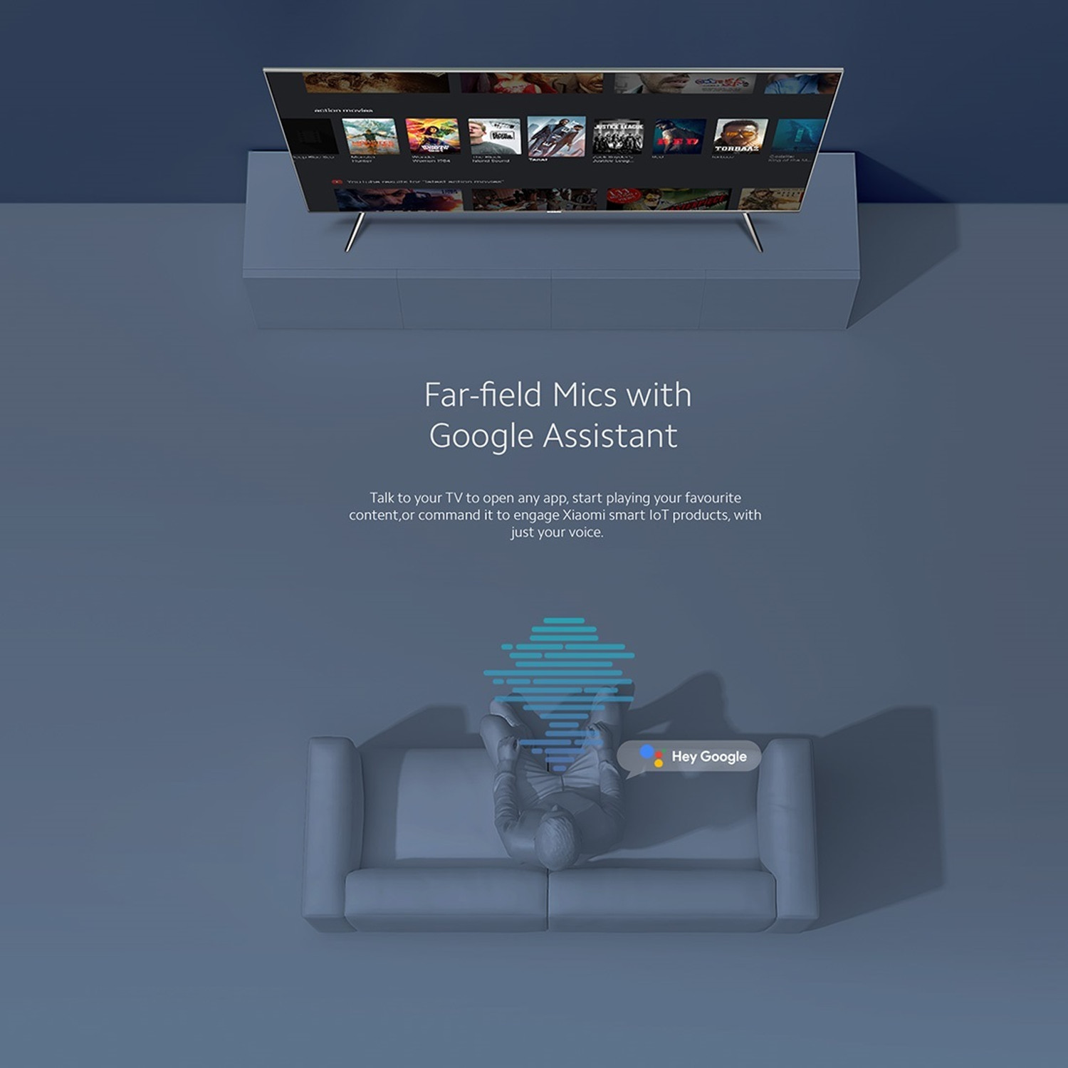 Image of XIAOMI by Mi X Pro 125 cm (50 inch) Ultra HD (4K) LED Smart Google TV with Dolby Vision IQ | HDR10+ | Dolby Atmos | DTS X | Vivid Picture Engine 2 with Adaptive Brightness