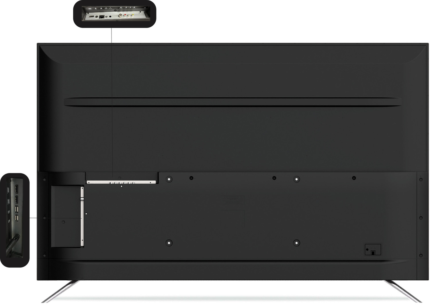 Image of Dyanora 109 cm (43 inch) Ultra HD (4K) LED Smart WebOS TV with HDR 10, Micro Dimming, Noise Reduction, Dolby Surround Sound (DY-LD43U1S)