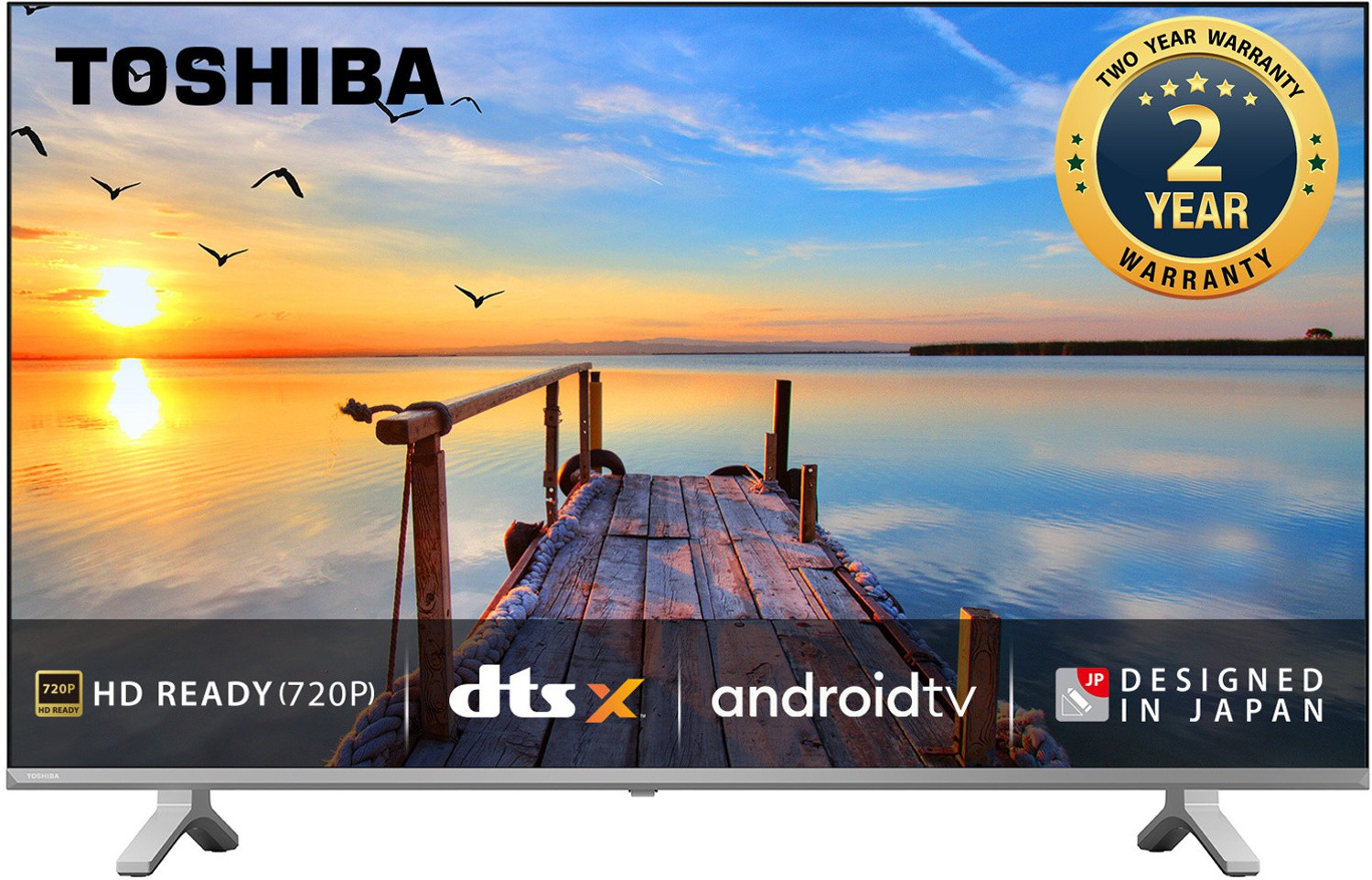 Image of TOSHIBA V35KP 80 cm (32 inch) HD Ready LED Smart Android TV with DTS Virtual X (32V35KP)