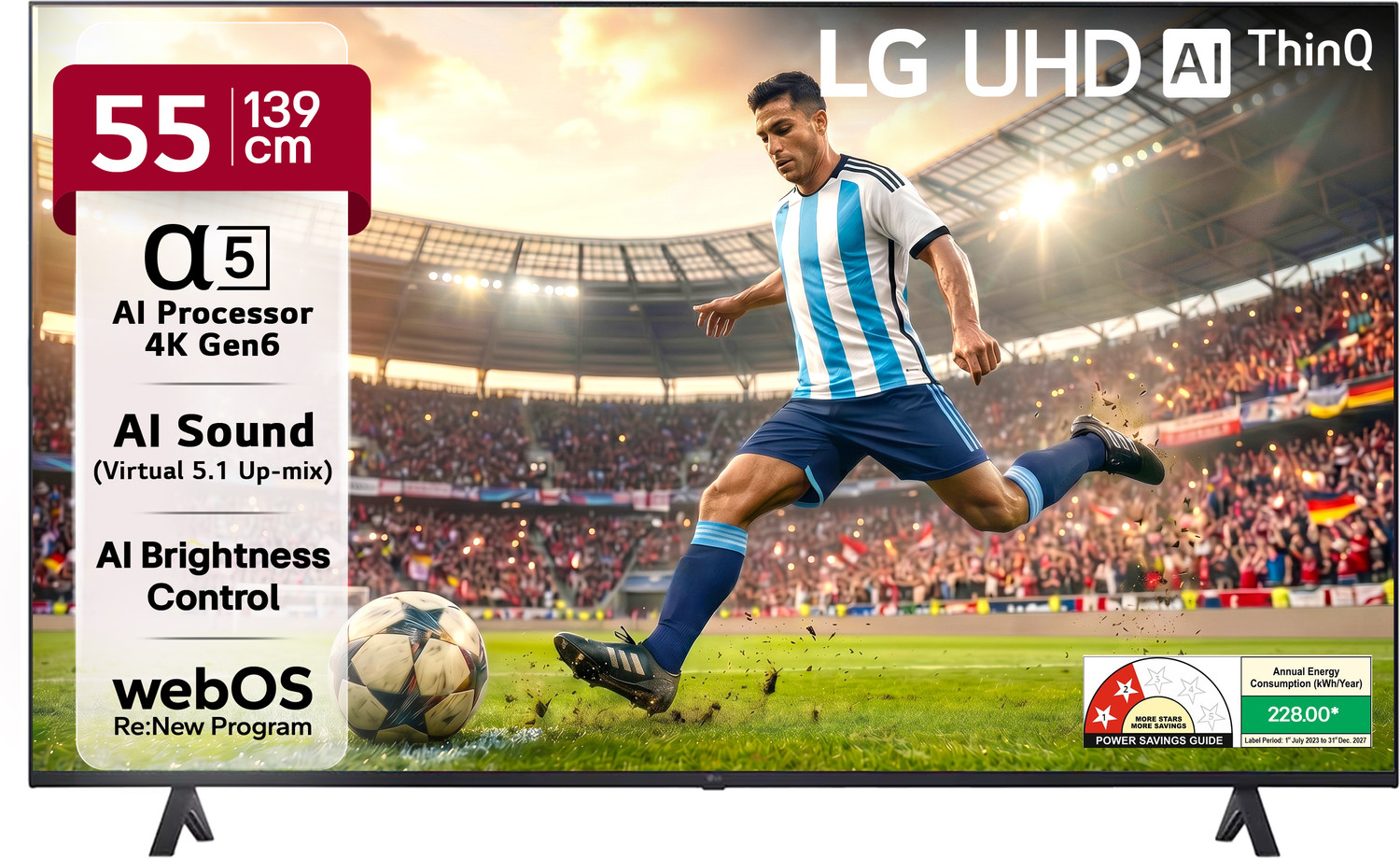 LG UR7500 139 cm (55 inch) Ultra HD (4K) LED Smart WebOS TV