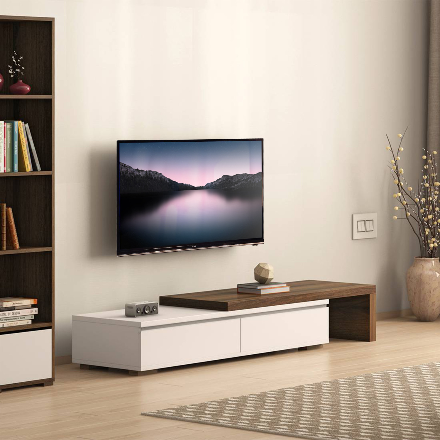 Image of HUIDI 140 cm (55 inch) Ultra HD (4K) LED Smart Android Based TV