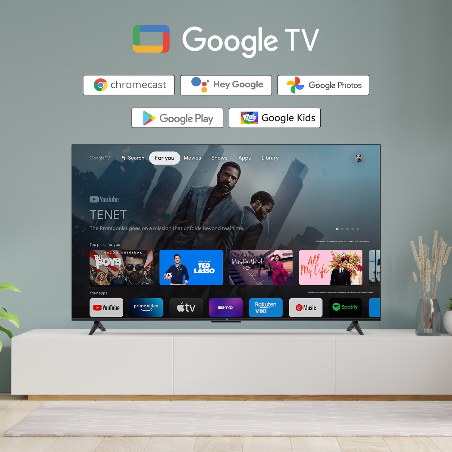 iFFALCON by TCL U62 139 cm (55 inch) Ultra HD (4K) LED Smart Google TV ...
