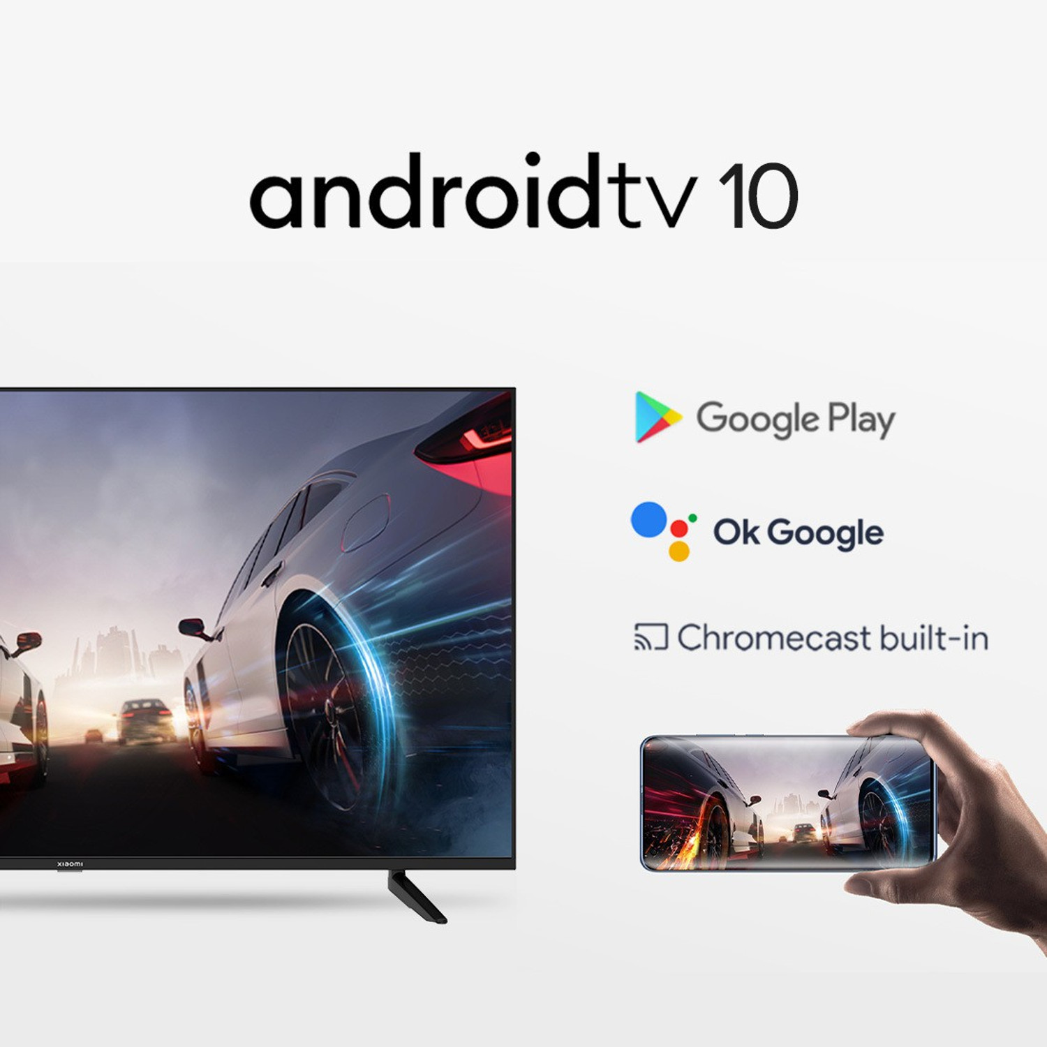 Image of XIAOMI X Series 125 cm (50 inch) Ultra HD (4K) LED Smart Android TV with 4K Dolby Vision | HDR10 | HLG | Dolby Audio | DTS: Virtual X | DTS-HD |Vivid Picture Engine
