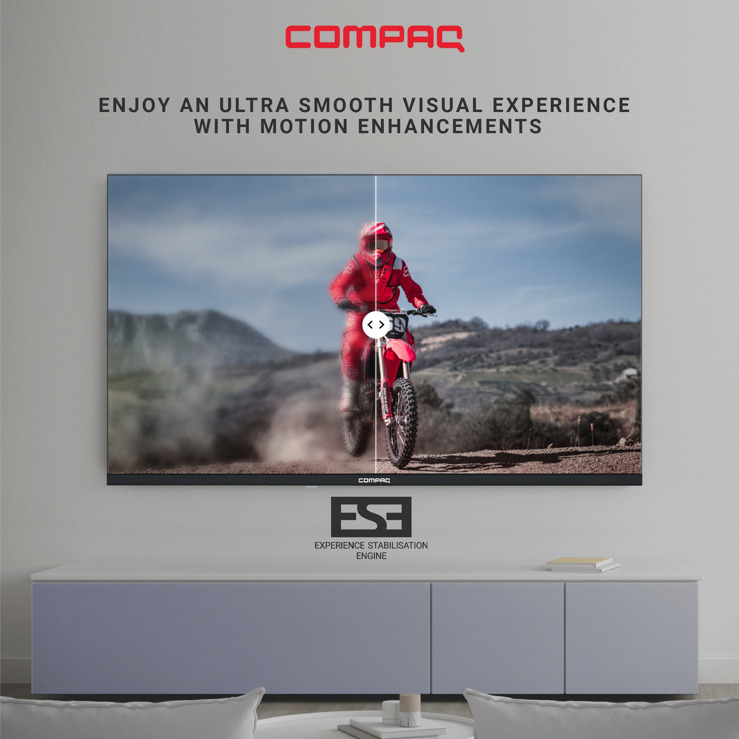 Image of Compaq 127 cm (50 inch) Ultra HD (4K) LED Smart Android TV (CQ5000UHDAB)