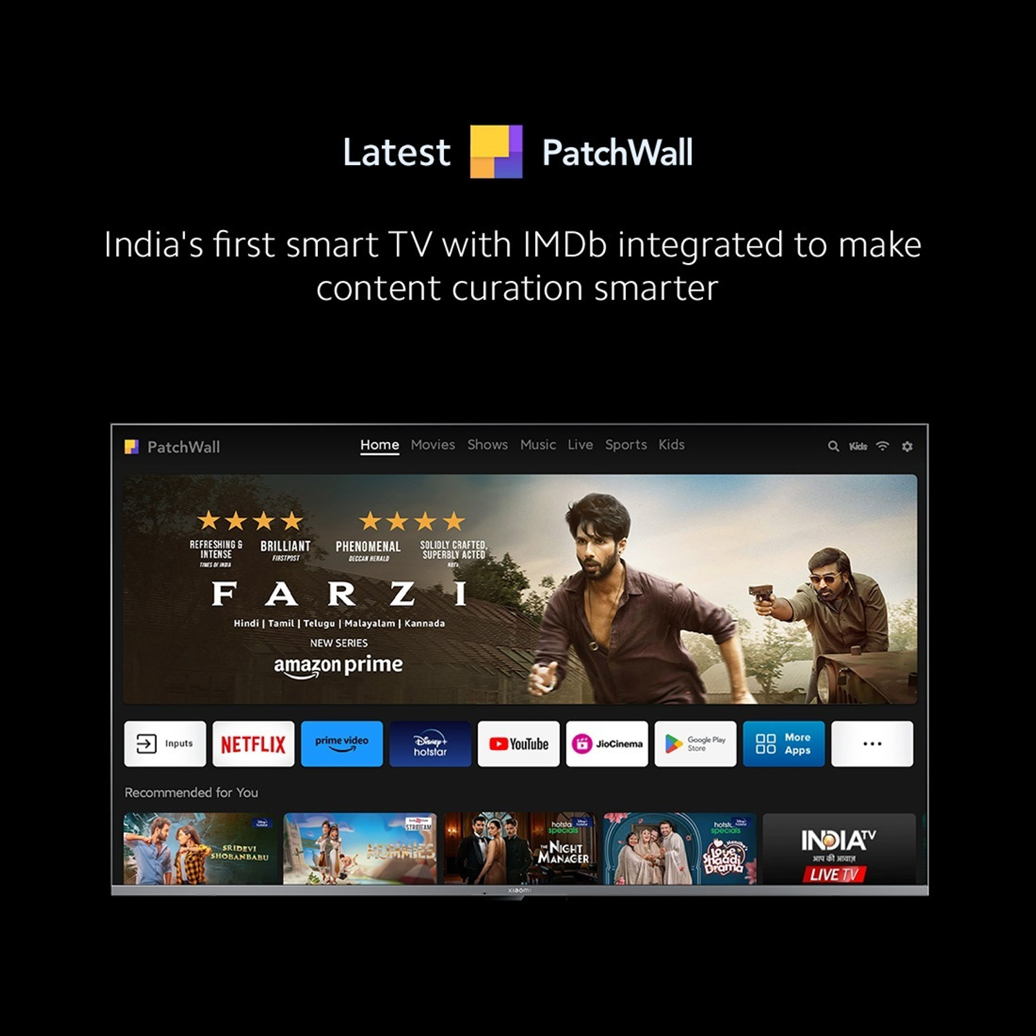 Image of XIAOMI by Mi X Pro 125 cm (50 inch) Ultra HD (4K) LED Smart Google TV with Dolby Vision IQ | HDR10+ | Dolby Atmos | DTS X | Vivid Picture Engine 2 with Adaptive Brightness