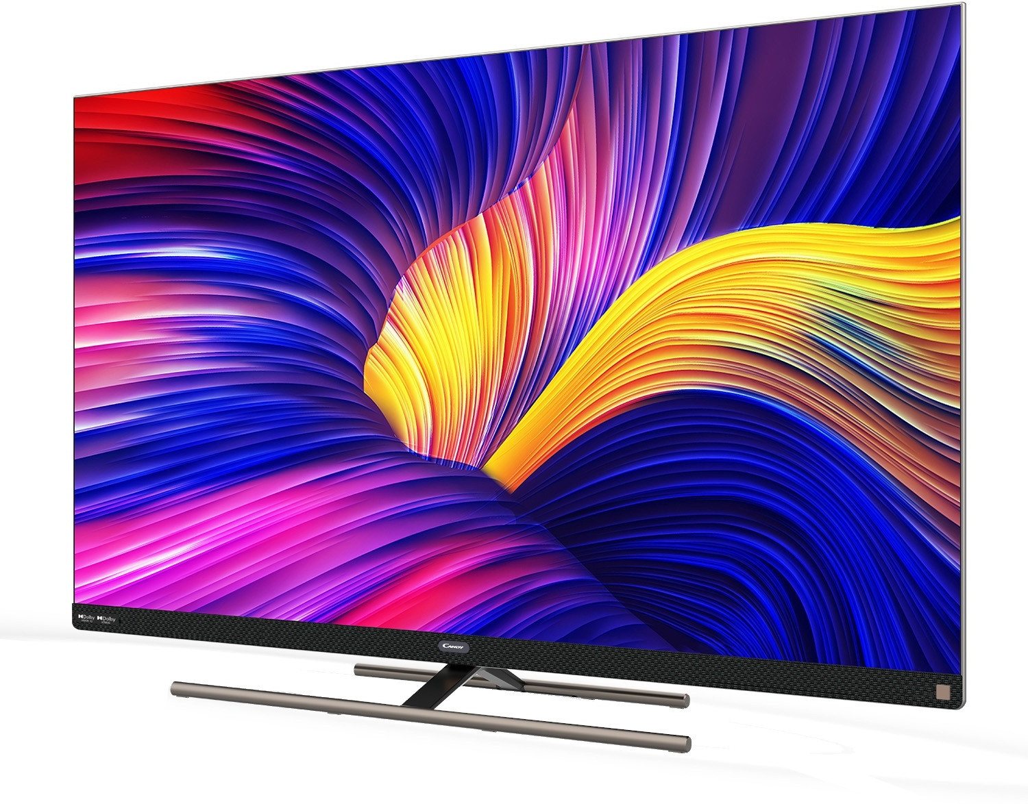 Image of CANDY 165.1 cm (65 inch) QLED Ultra HD (4K) Smart Google TV with Dolby Vision & Atmos IQ (CA65120HzQLED)