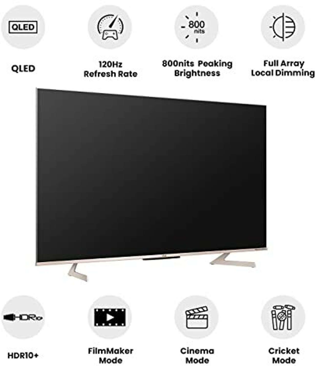 Image of Vu Masterpiece Glo 189 cm (75 inch) QLED Ultra HD (4K) Smart Android TV with 3 Years warranty