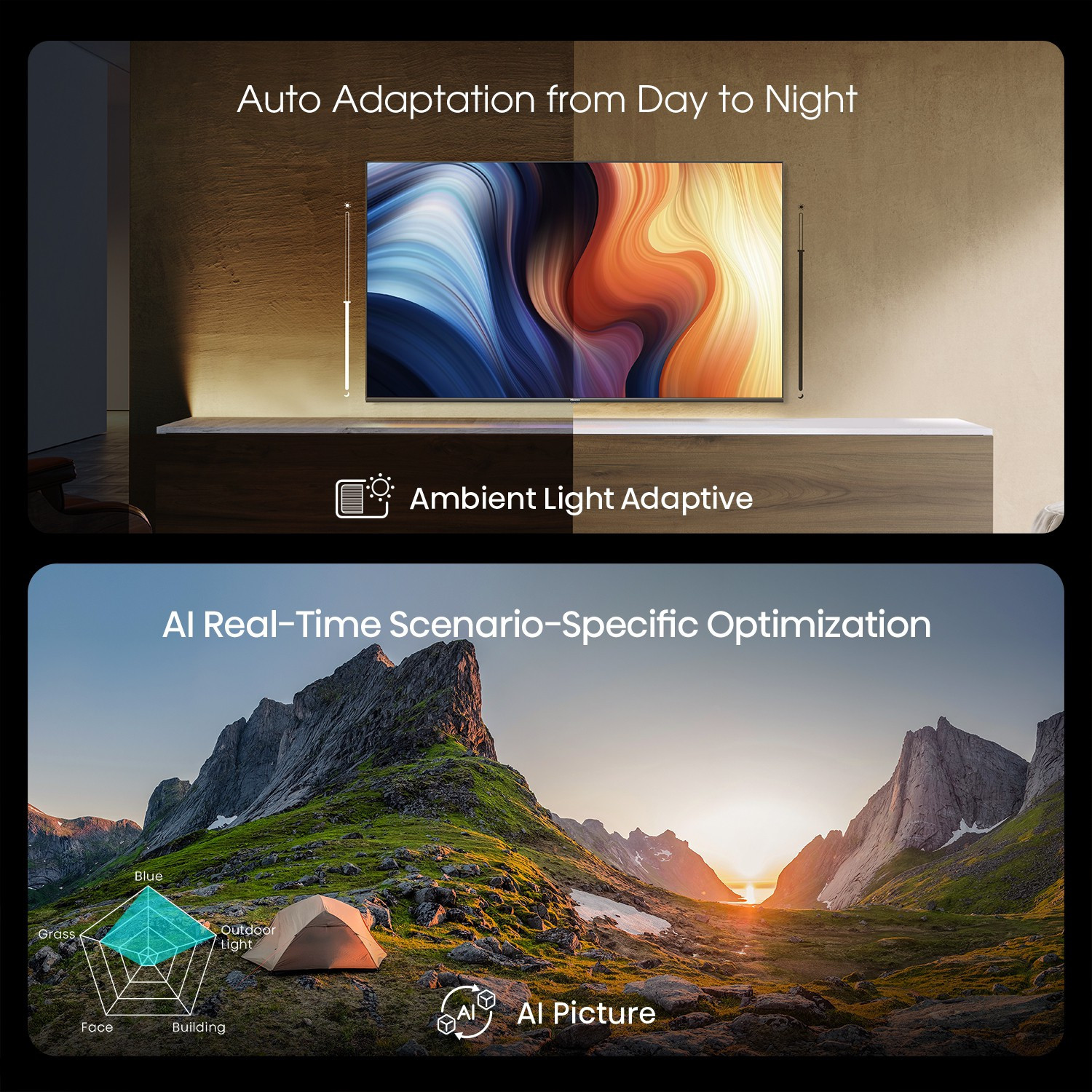 Hisense U7H 139 cm (55 inch) QLED Ultra HD (4K) Smart VIDAA TV With