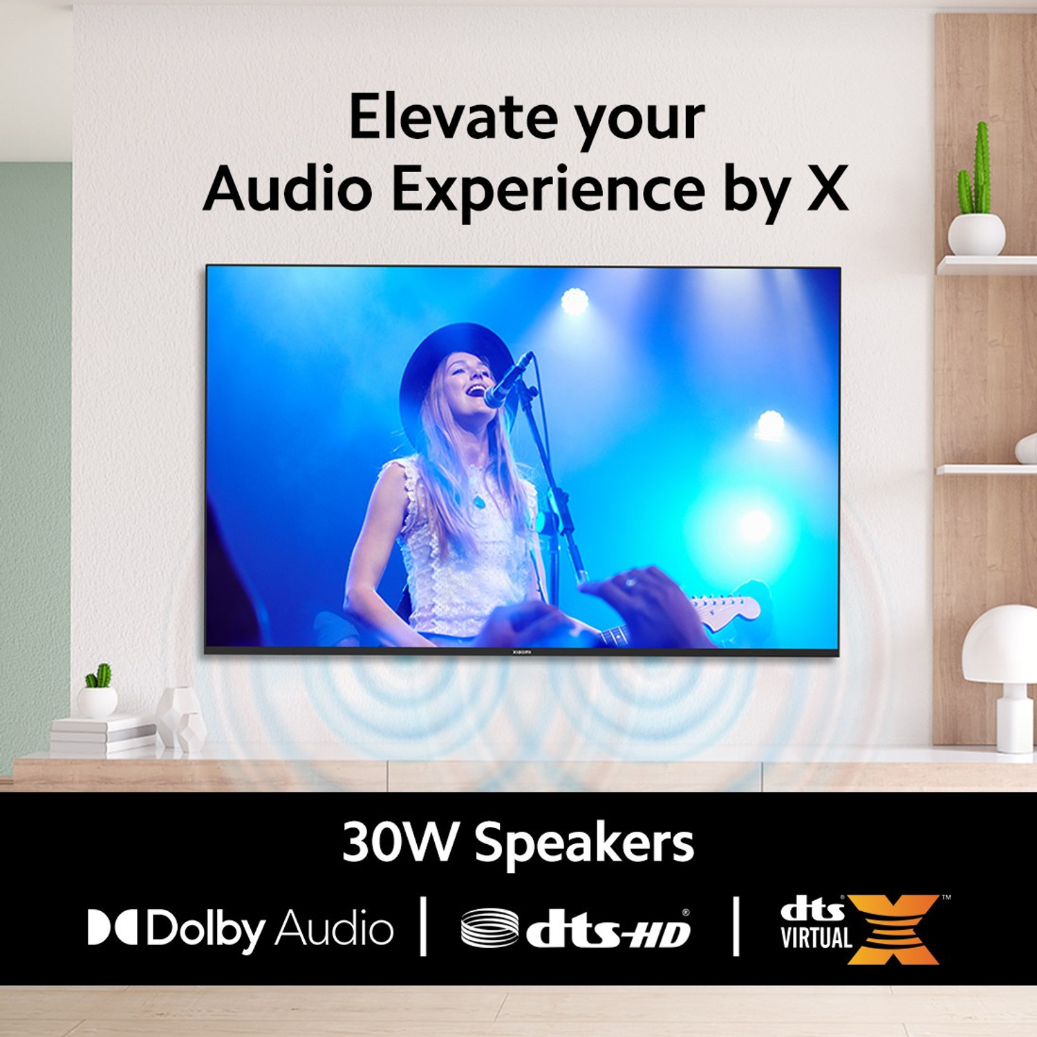 Image of XIAOMI X Series 125 cm (50 inch) Ultra HD (4K) LED Smart Android TV with 4K Dolby Vision | HDR10 | HLG | Dolby Audio | DTS: Virtual X | DTS-HD |Vivid Picture Engine