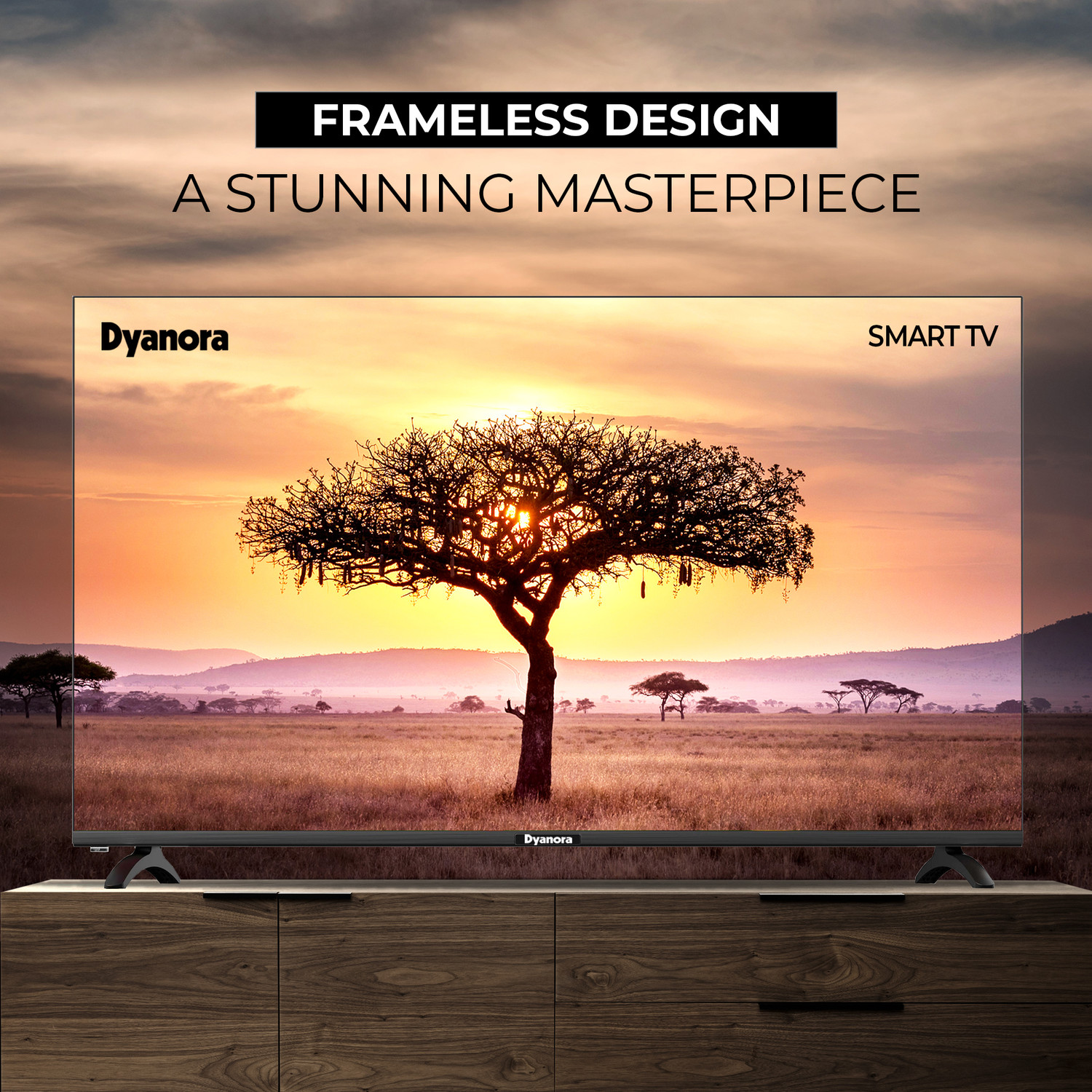 Image of Dyanora 109 cm (43 inch) Ultra HD (4K) LED Smart WebOS TV (DY-LD43U0S)