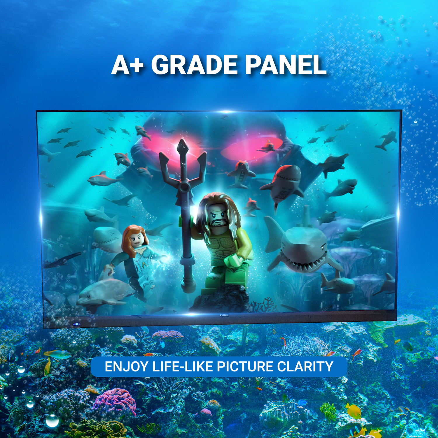 Image of HUIDI 140 cm (55 inch) Ultra HD (4K) LED Smart Android Based TV