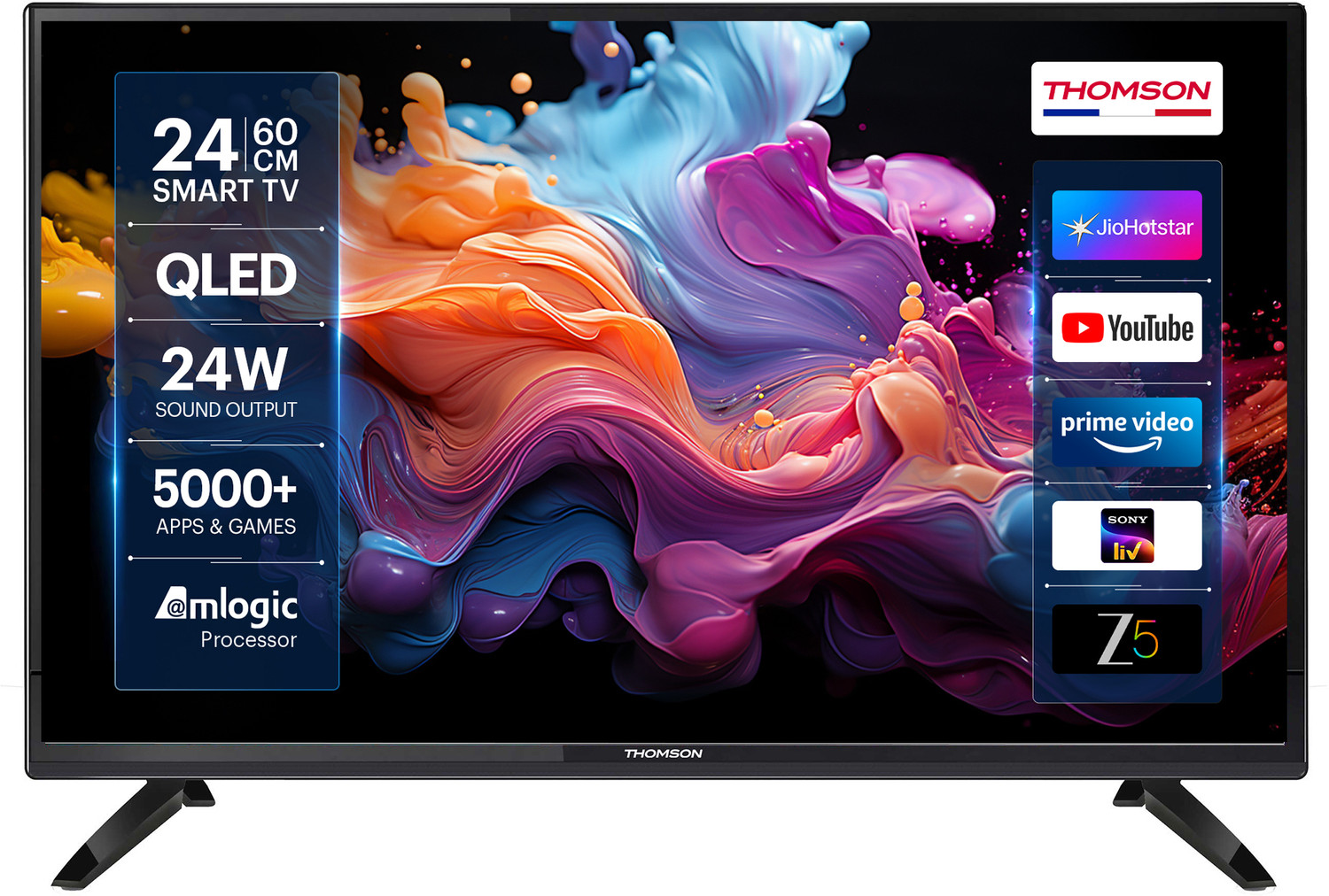 Thomson Alpha QLED 60 cm (24 inch) HD Ready LED Smart Linux TV 2025 Ed