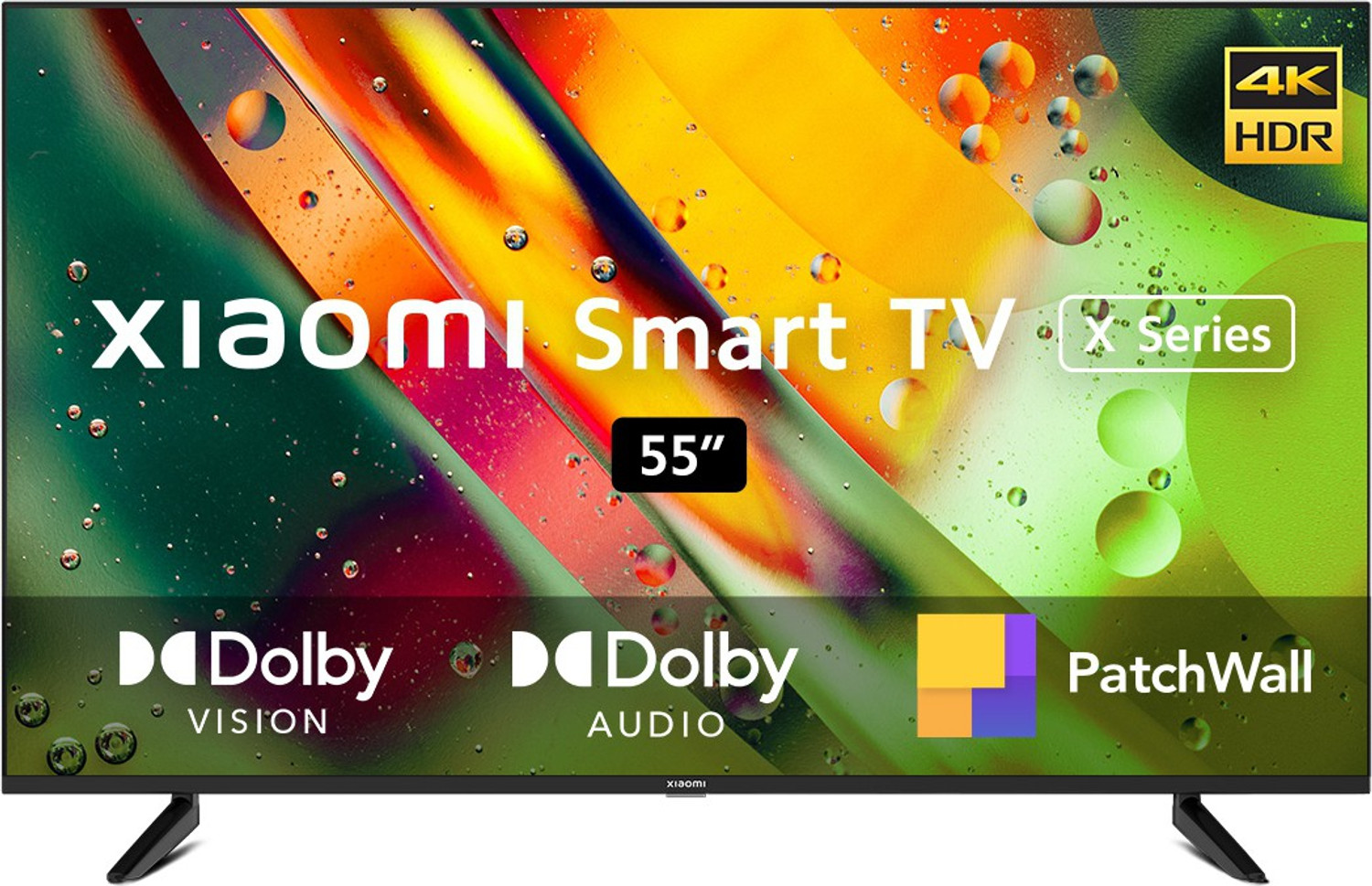 Image of XIAOMI X Series 138 cm (55 inch) Ultra HD (4K) LED Smart Android TV with 4K Dolby Vision | HDR10 | HLG | Dolby Audio | DTS: Virtual X | DTS-HD |Vivid Picture Engine