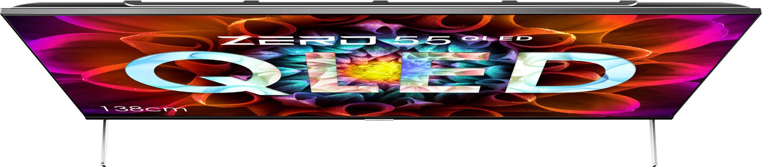Image of Infinix Zero 138 cm (55 inch) QLED Ultra HD (4K) Smart Android TV with QLED Technology, 1.07 Color, Vivid & Detailed Visuals, Bezel Less Design with X-Blade Metal Stand, Dolby Vision & Dolby Audio