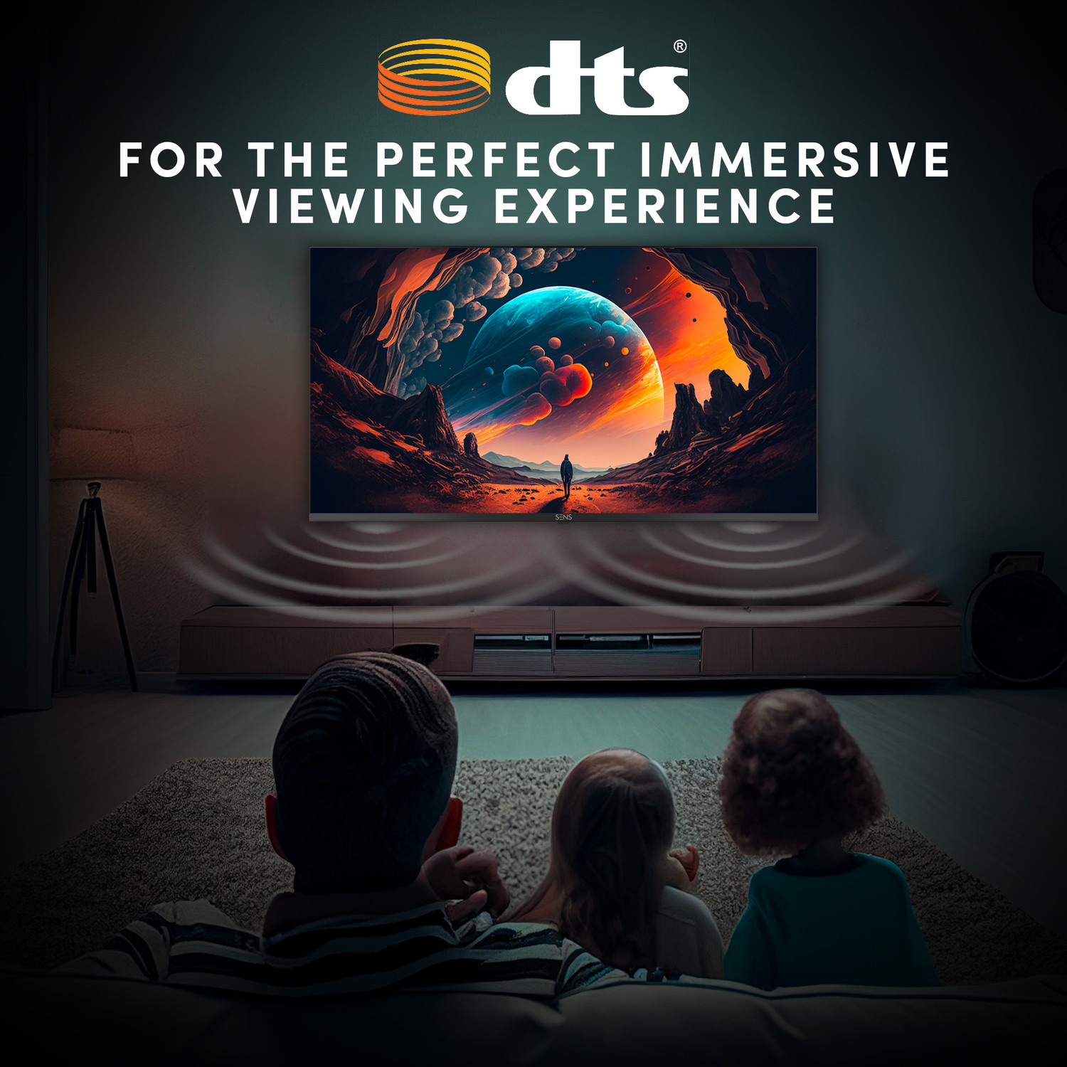 Image of SENS Pikaso 140 cm (55 inch) Ultra HD (4K) LED Smart Android TV