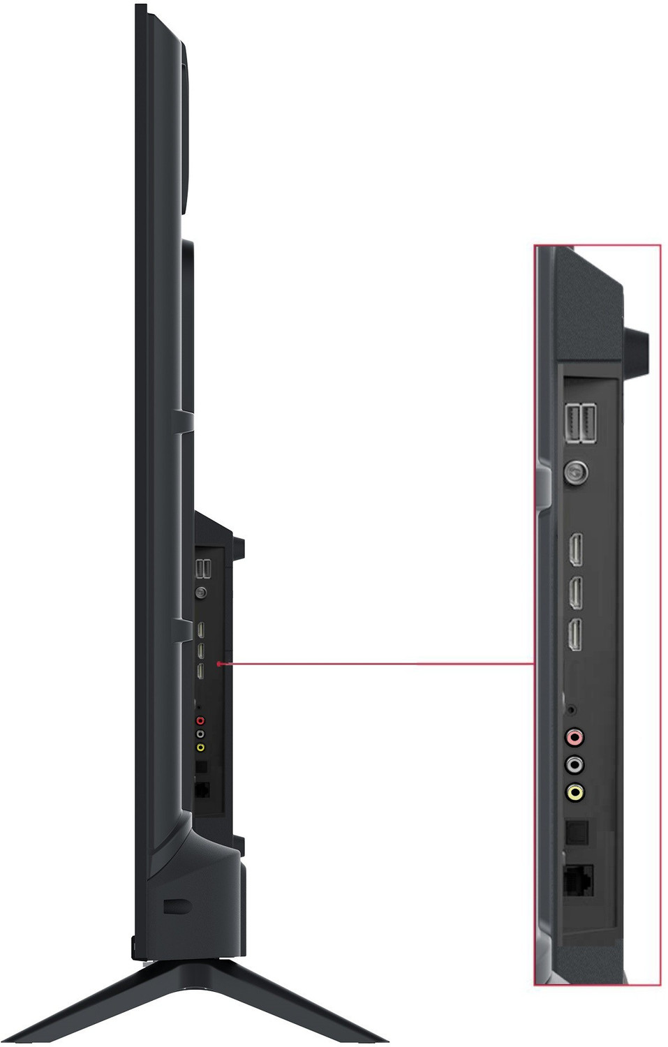 Image of Compaq 127 cm (50 inch) Ultra HD (4K) LED Smart Android TV (CQ5000UHDAB)