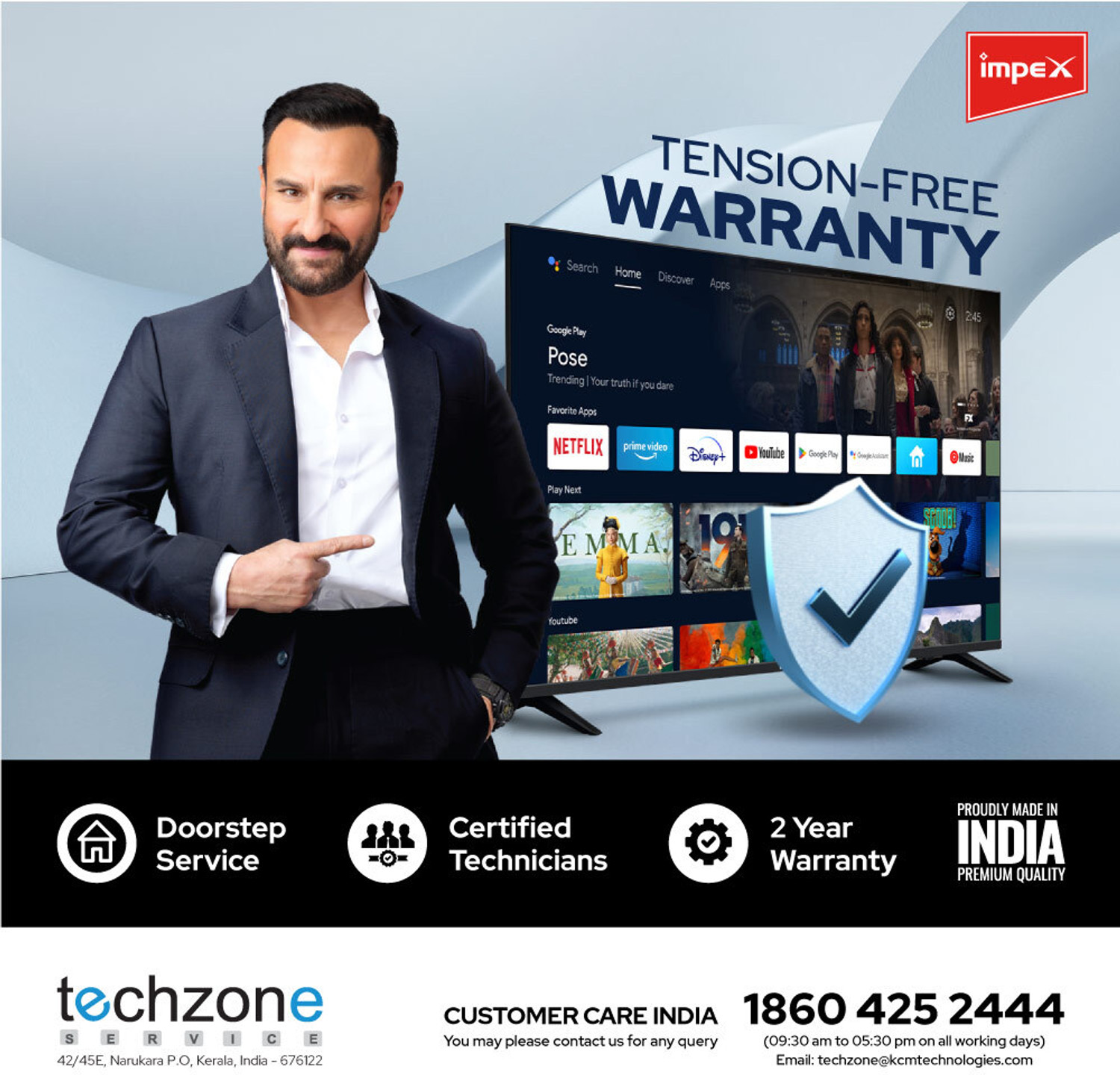 Image of IMPEX 102 cm (40 inch) HD Ready LED Smart TV