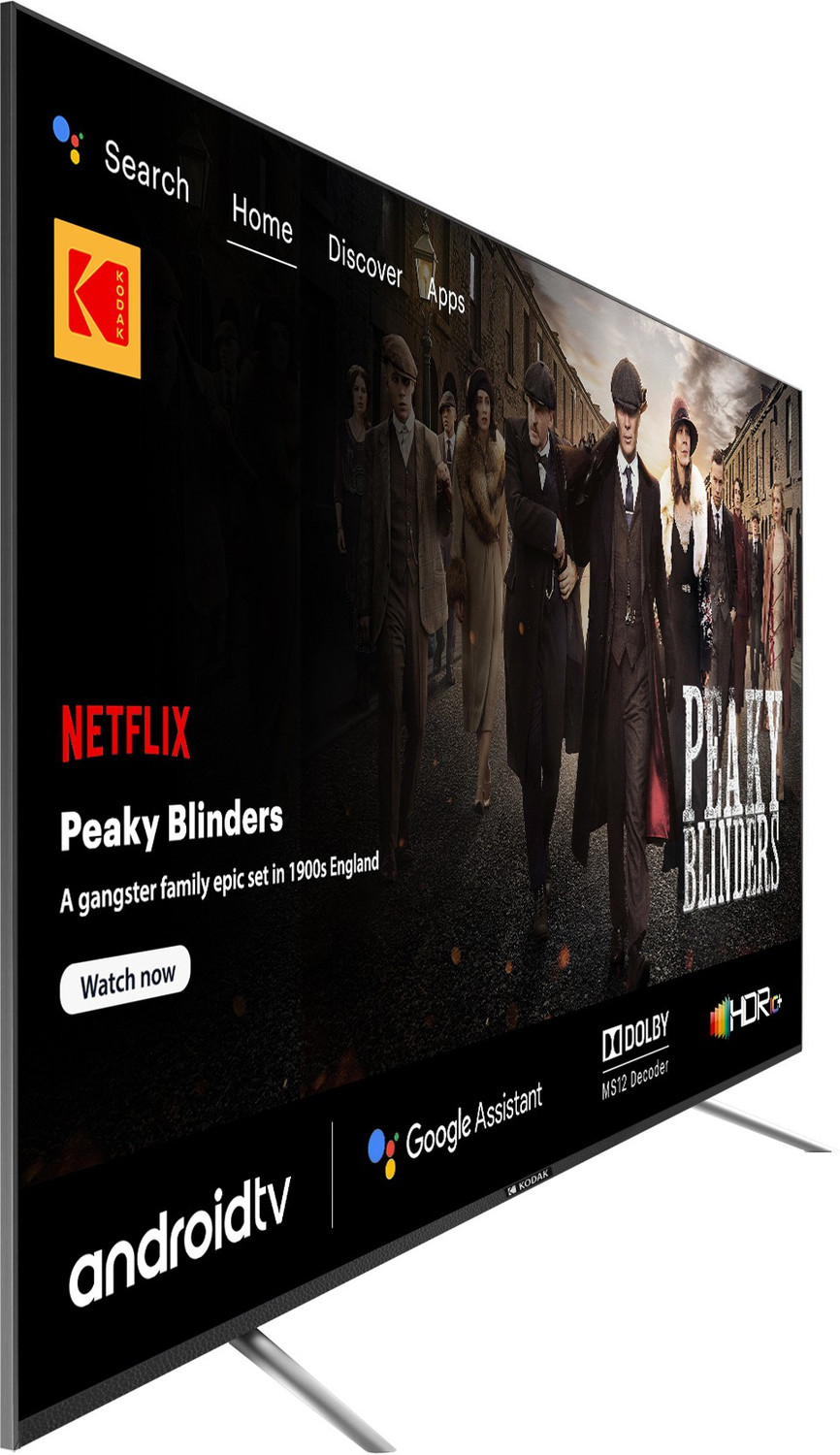 Image of KODAK CA Series 164 cm (65 inch) Ultra HD (4K) LED Smart Android TV with Dolby Digital Plus & DTS TruSurround (65CA0101)