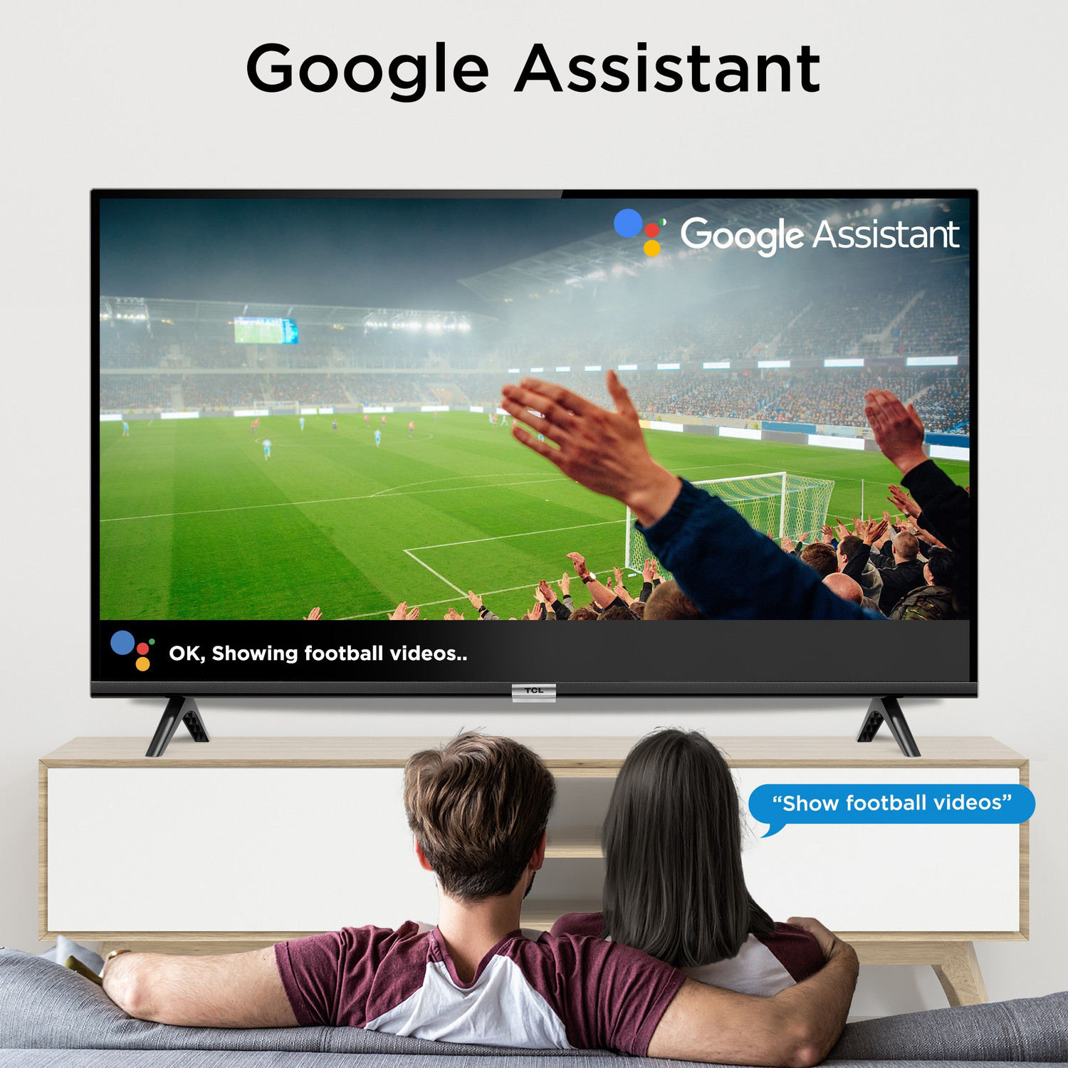 Image of TCL S5205 79.97 cm (32 inch) HD Ready LED Smart Android TV with | + HDR 10, AI-IN, T-cast, Bluetooth 5.0, Android 11- R | (32S5205)