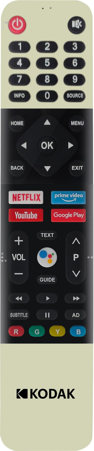 Image of KODAK CA Series 164 cm (65 inch) Ultra HD (4K) LED Smart Android TV with Dolby Digital Plus & DTS TruSurround (65CA0101)