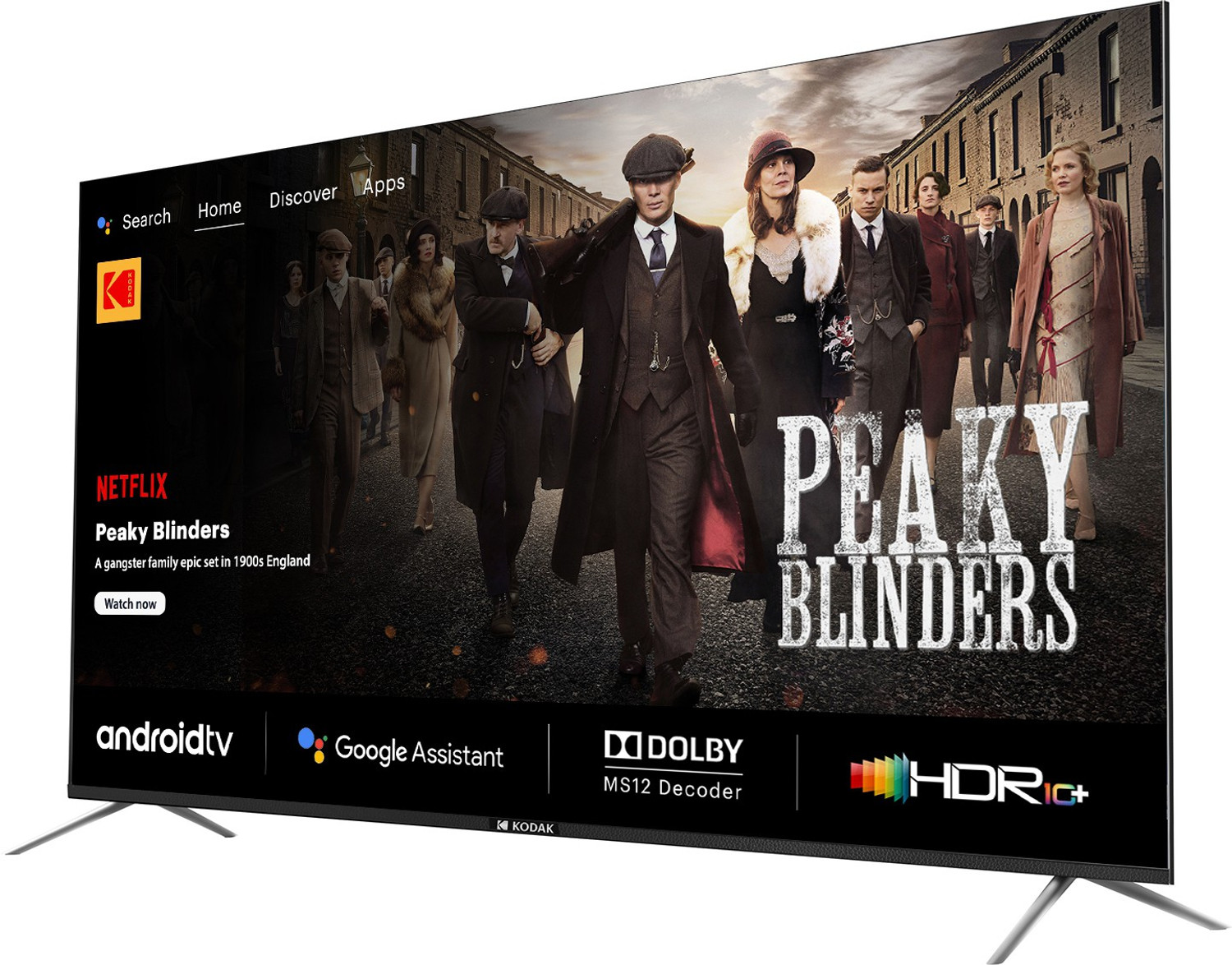 Image of KODAK CA Series 164 cm (65 inch) Ultra HD (4K) LED Smart Android TV with Dolby Digital Plus & DTS TruSurround (65CA0101)