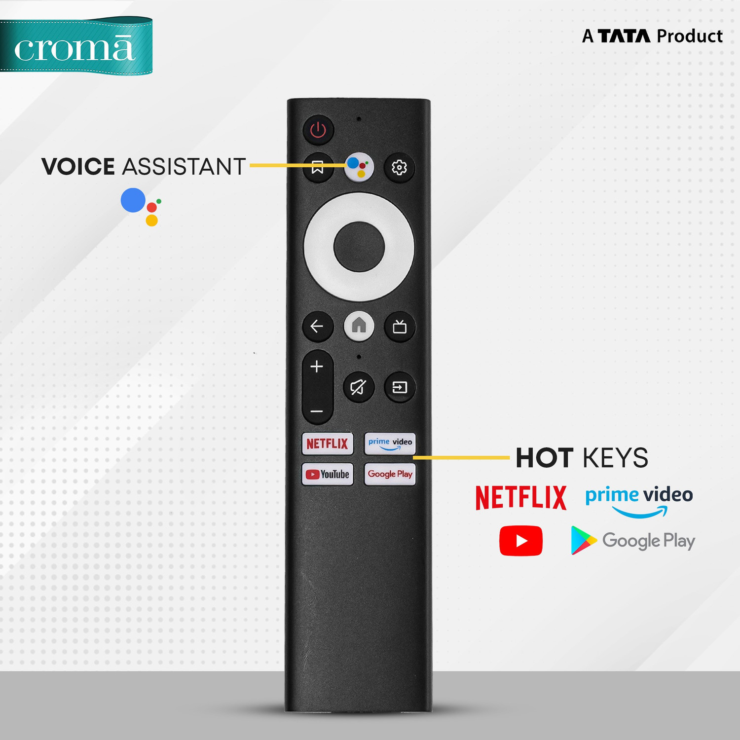 Image of Croma 109 cm (43 inch) Full HD LED Smart Android TV