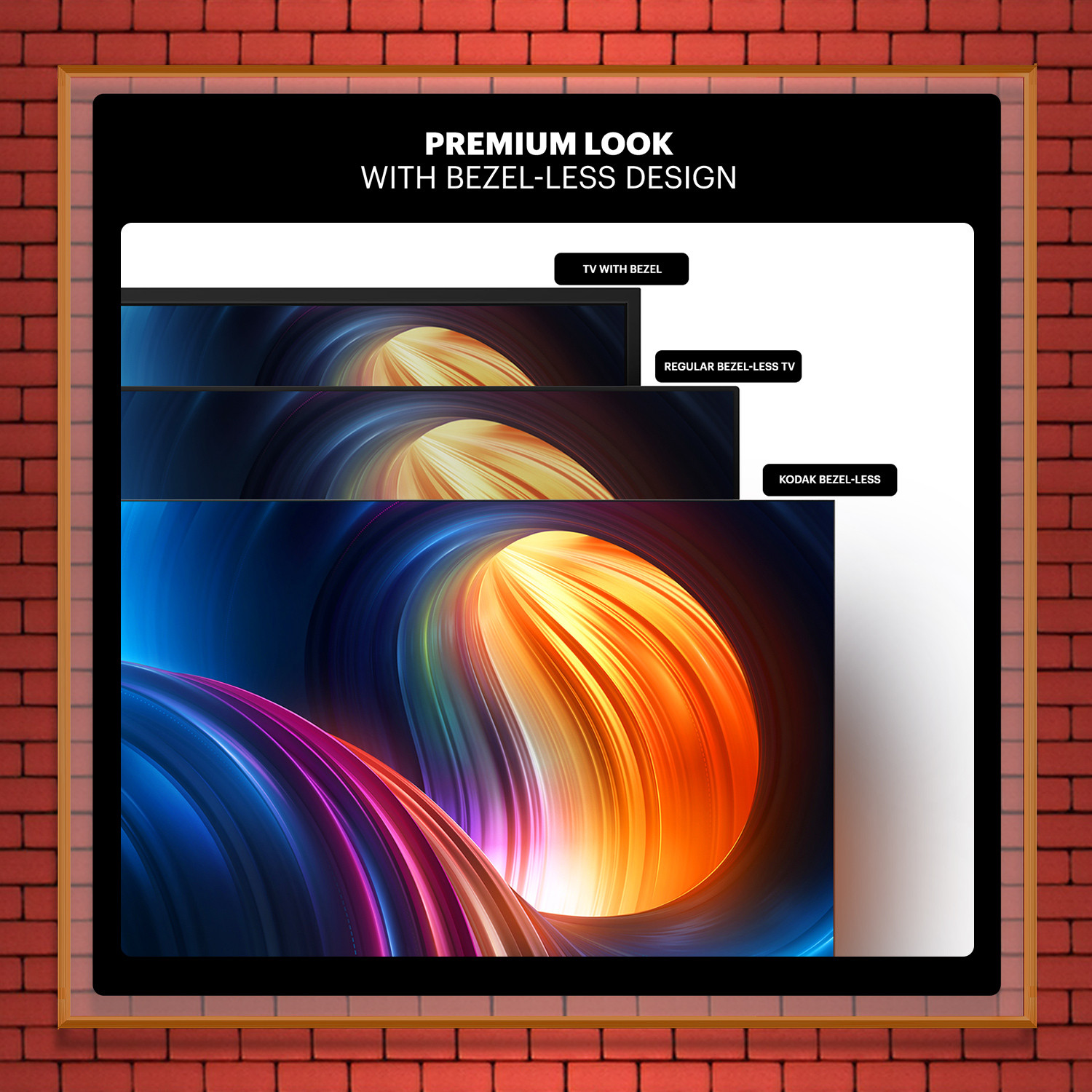 Image of KODAK 164 cm (65 inch) Ultra HD (4K) LED Smart Google TV with Dolby Atmos and Dolby Vision 65CAPRO5099 (65CAPRO5099)