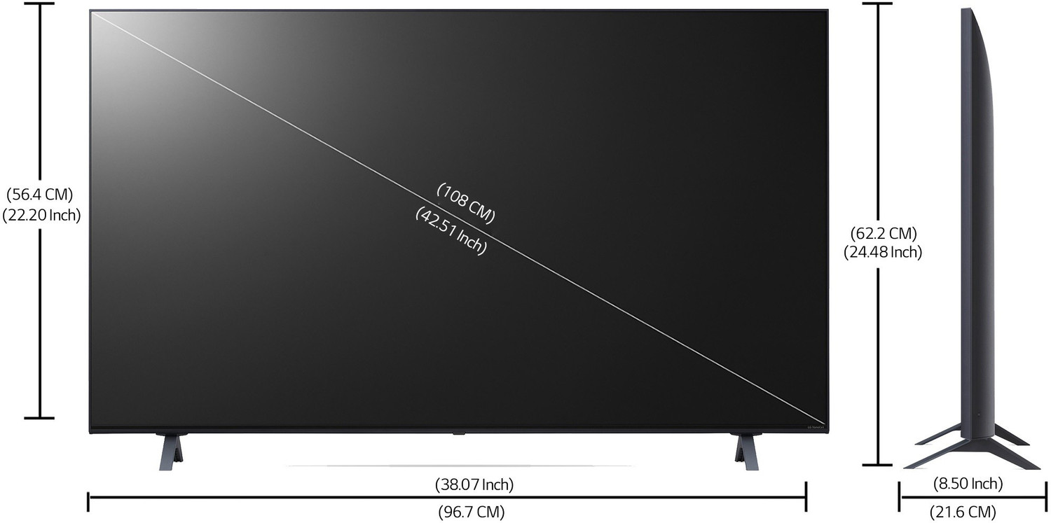 Image of LG Nanocell 108 cm (43 inch) Ultra HD (4K) LED Smart WebOS TV with Magic Remote Control (43NANO73SQA)
