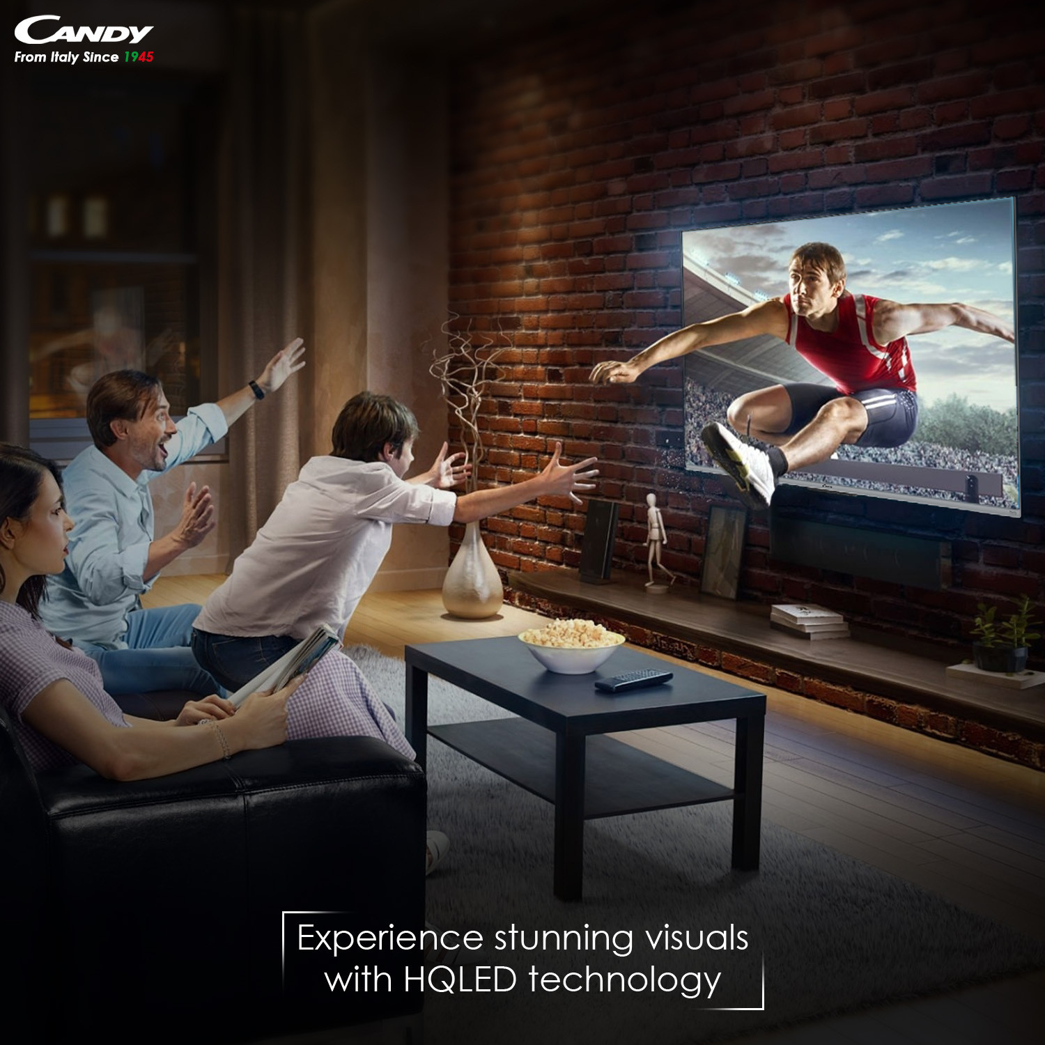 Image of CANDY 139 cm (55 inch) Ultra HD (4K) LED Smart Google TV with Dolby Atmos & Dolby Vision