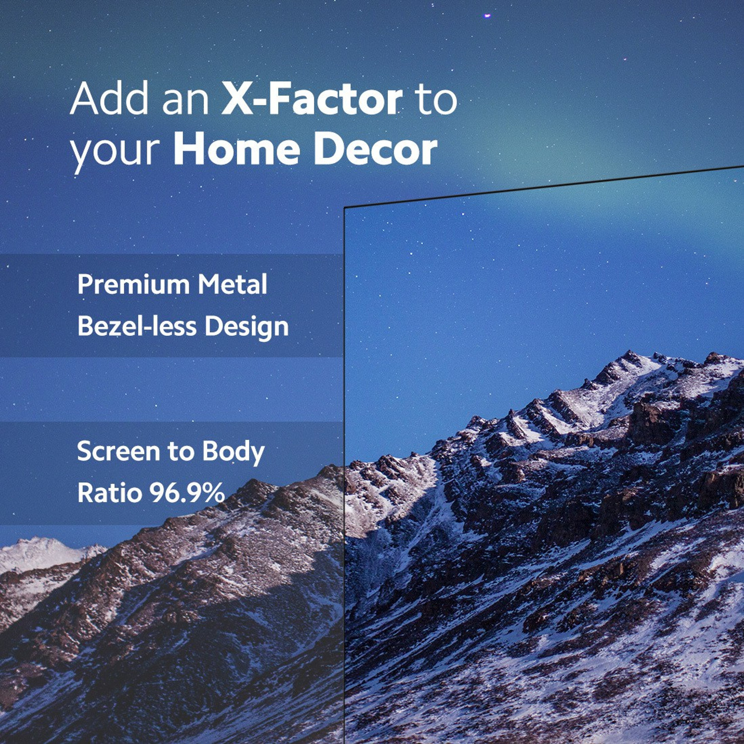 Image of XIAOMI X Series 125 cm (50 inch) Ultra HD (4K) LED Smart Android TV with 4K Dolby Vision | HDR10 | HLG | Dolby Audio | DTS: Virtual X | DTS-HD |Vivid Picture Engine