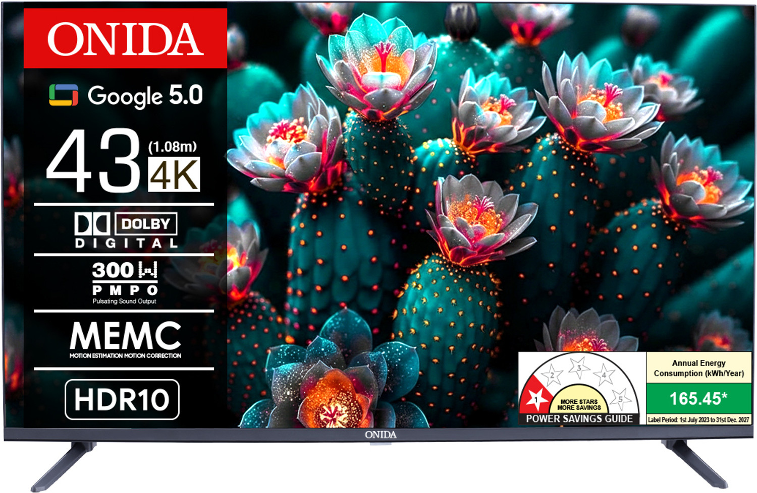 Image of ONIDA Nexg 101 cm (40 inch) Full HD LED Smart Google TV 2025 Edition with Onida Smart 40 inch full hd google tv (40FGI)