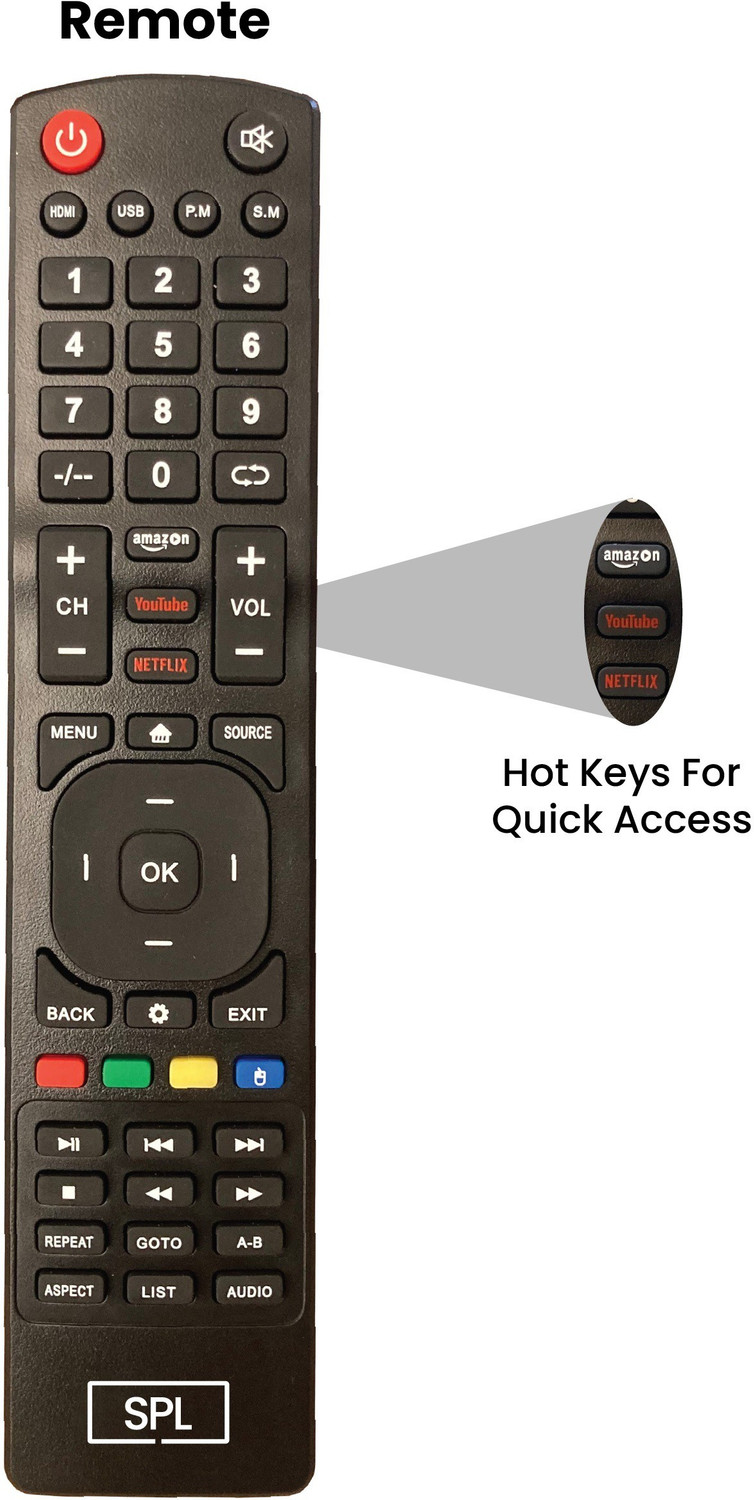 Image of SPL 164 cm (65 inch) Ultra HD (4K) LED Smart Android Based TV