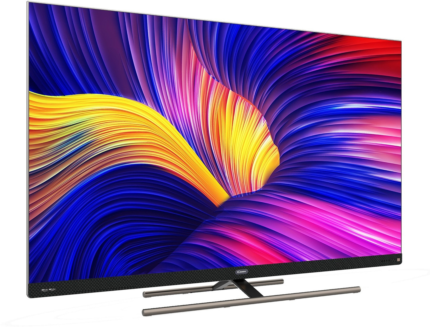 Image of CANDY 165.1 cm (65 inch) QLED Ultra HD (4K) Smart Google TV with Dolby Vision & Atmos IQ (CA65120HzQLED)