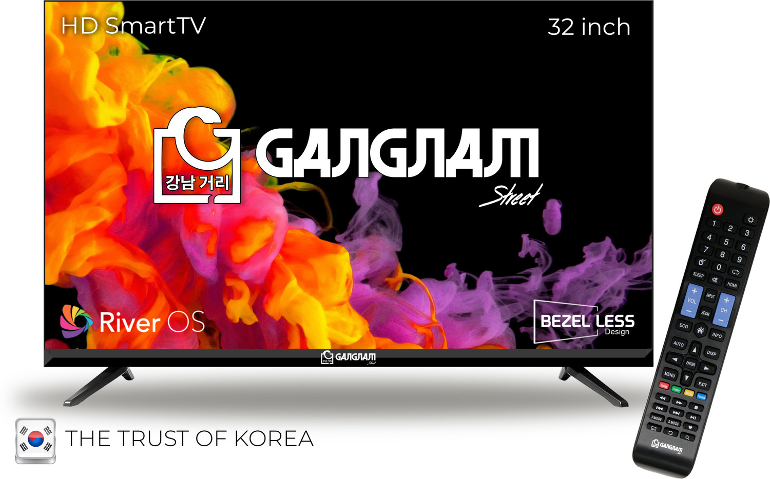 Image of Gangnam Street 80 cm (32 inch) HD Ready LED Smart Android TV