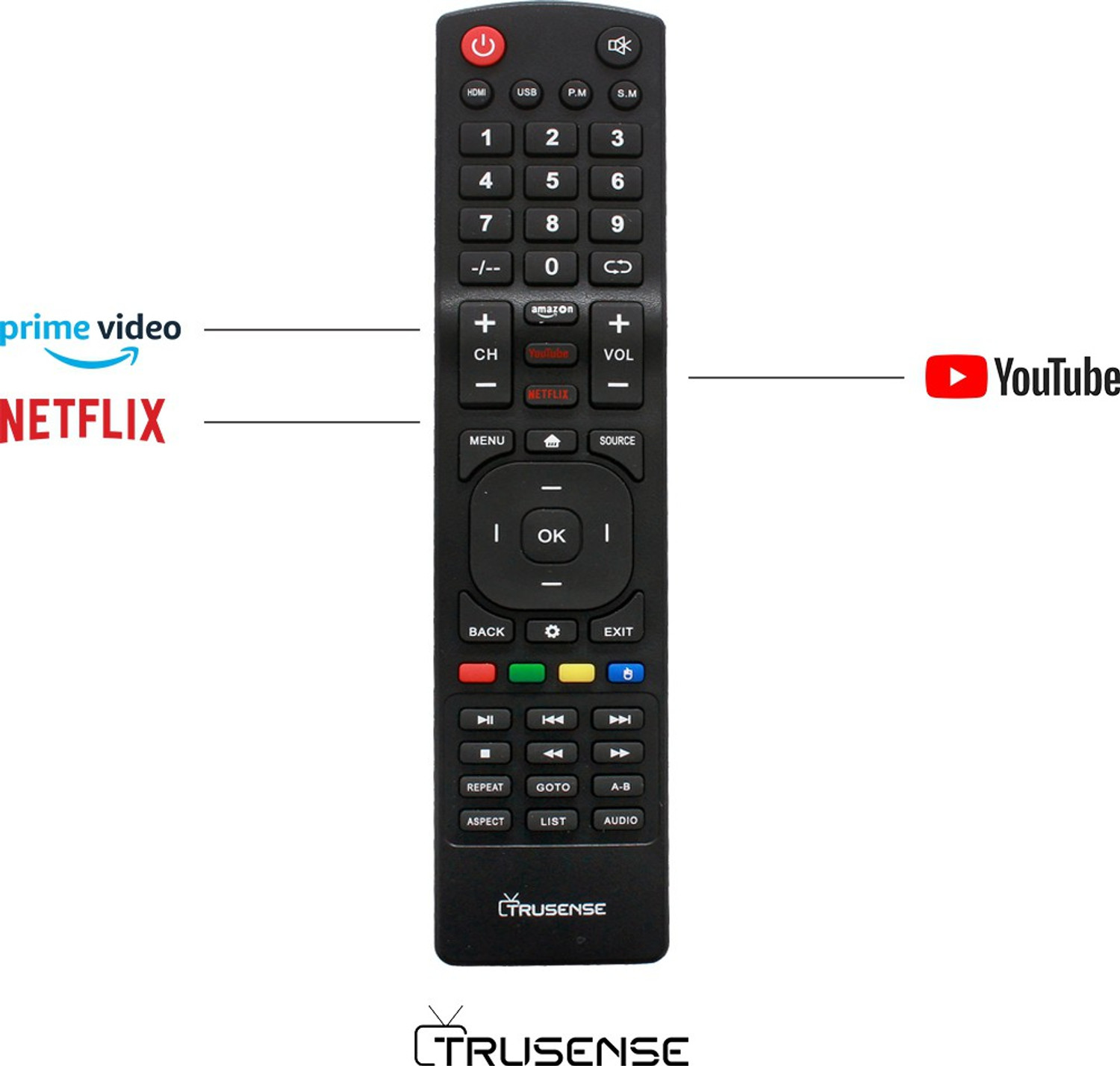 Image of TRUSENSE TS 3200 80 cm (32 inch) Full HD LED Smart Android TV