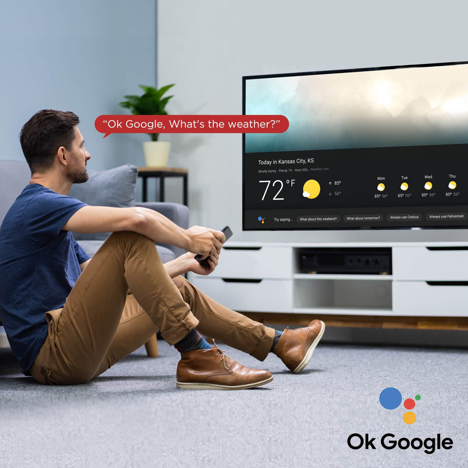 Image of TCL P635 164 cm (65 inch) Ultra HD (4K) LED Smart Google TV with Dolby Audio & HDR10